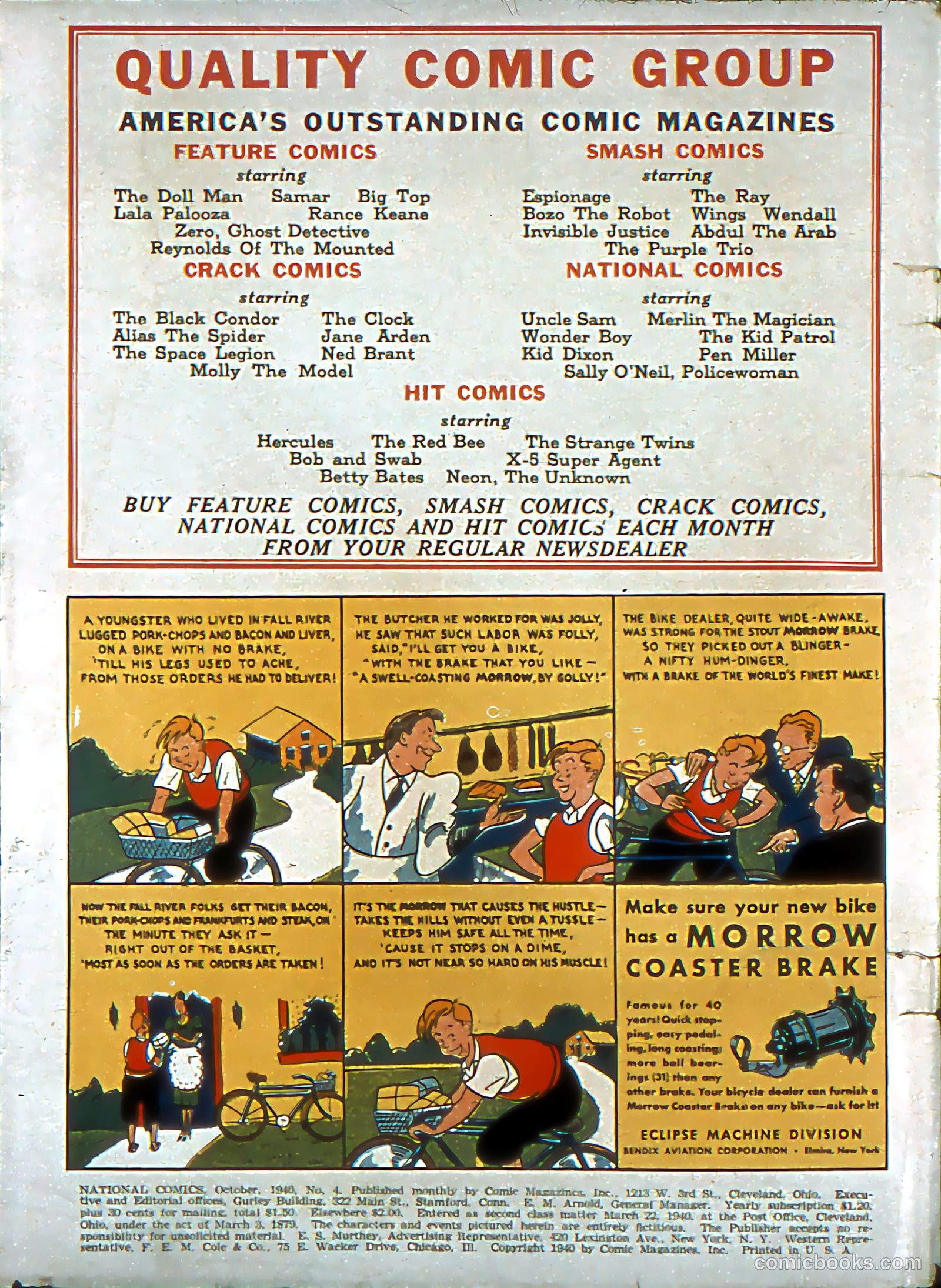 National Comics #4 (1940) — page 2 of 68