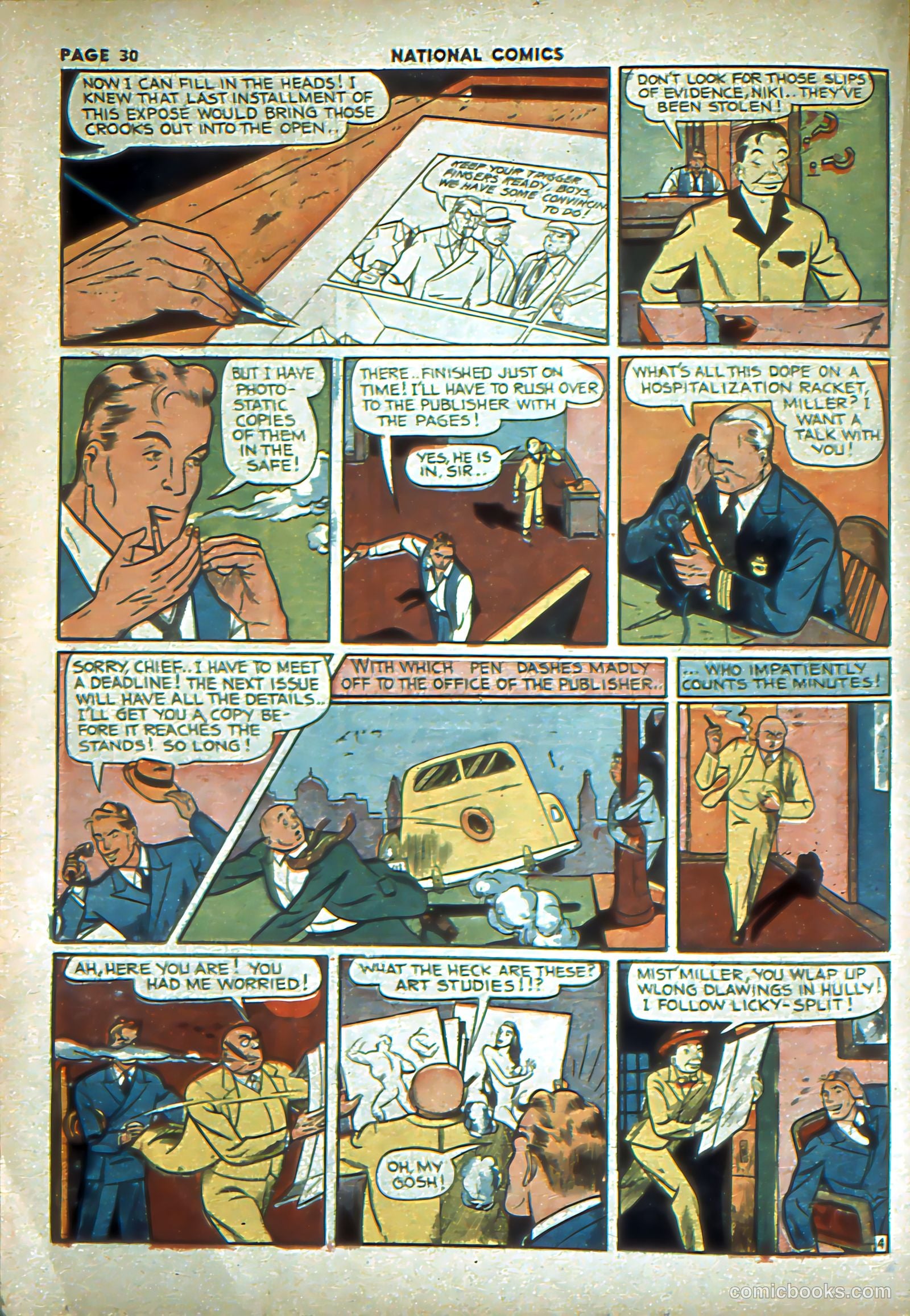 National Comics #4 (1940) — page 32 of 68