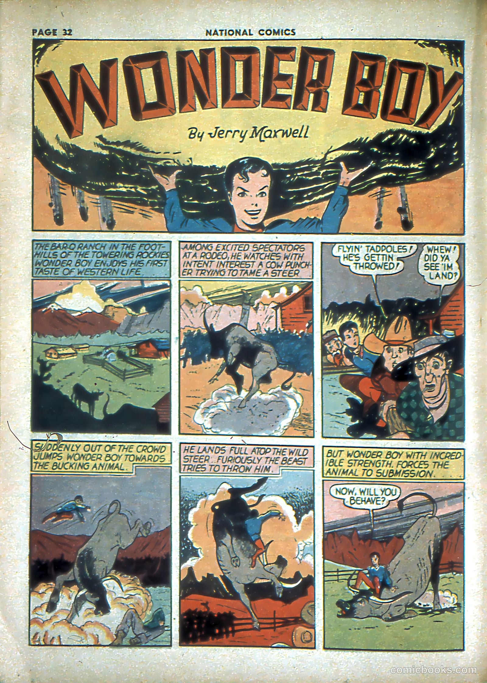 National Comics #4 (1940) — page 34 of 68