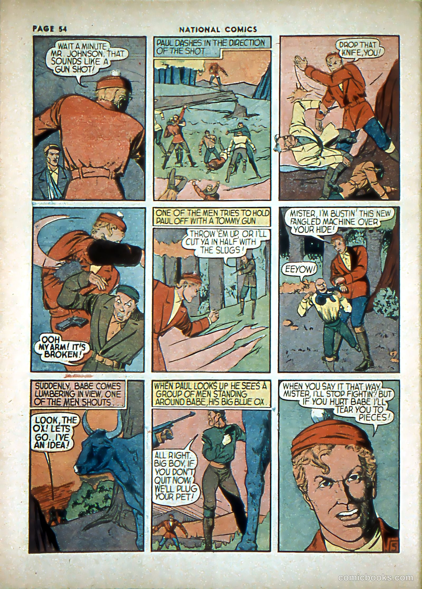 National Comics #4 (1940) — page 56 of 68