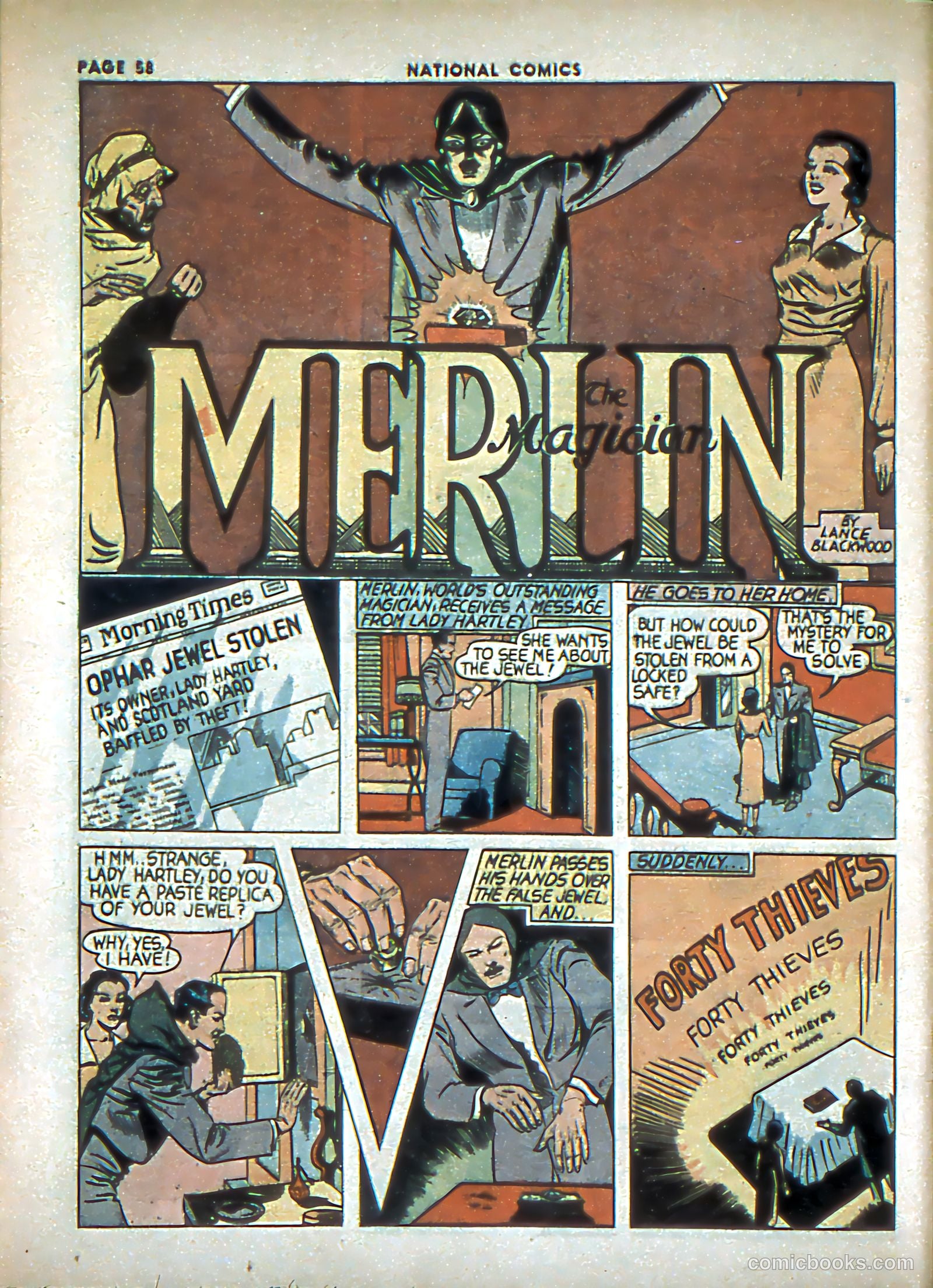 National Comics #4 (1940) — page 60 of 68
