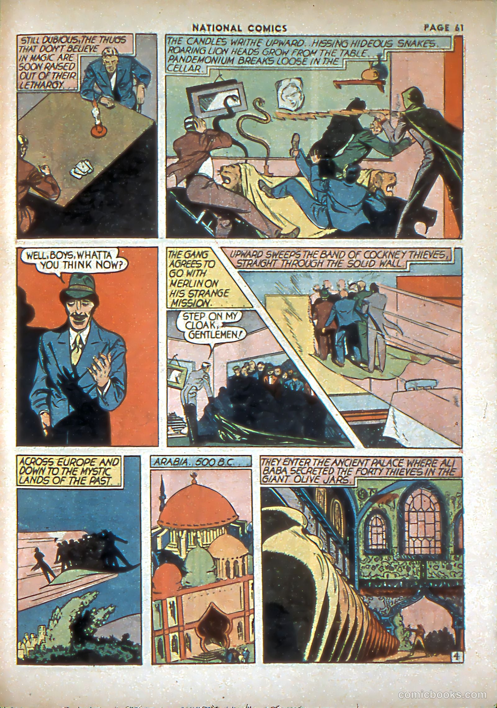 National Comics #4 (1940) — page 63 of 68