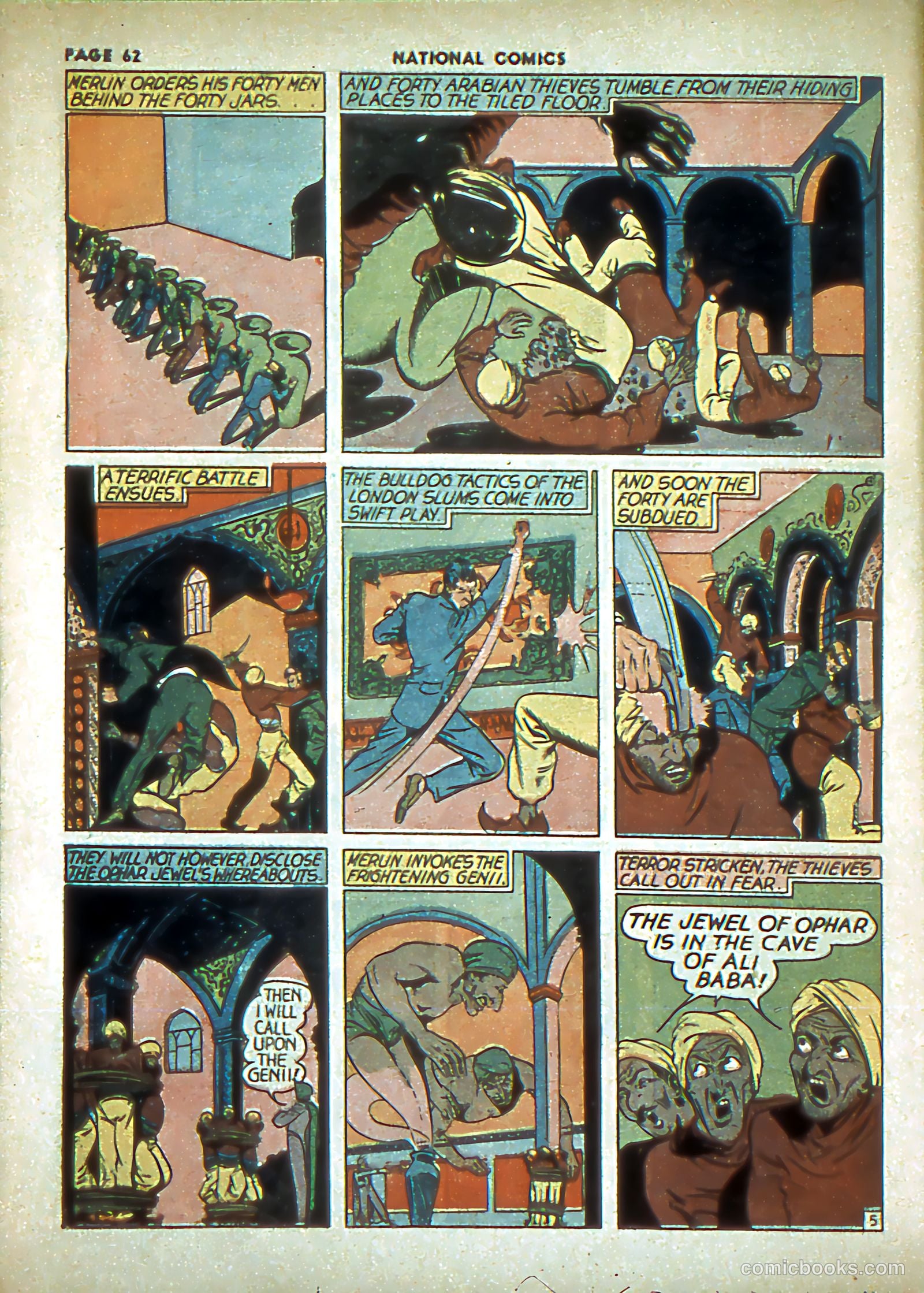 National Comics #4 (1940) — page 64 of 68