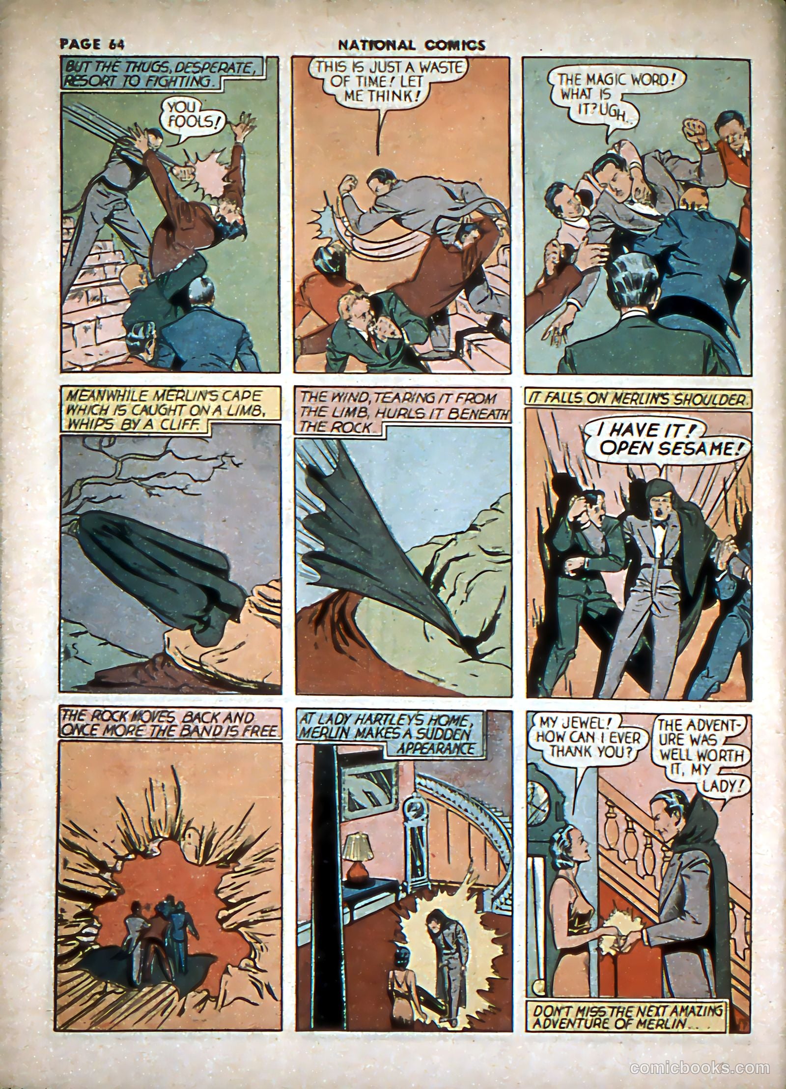 National Comics #4 (1940) — page 66 of 68