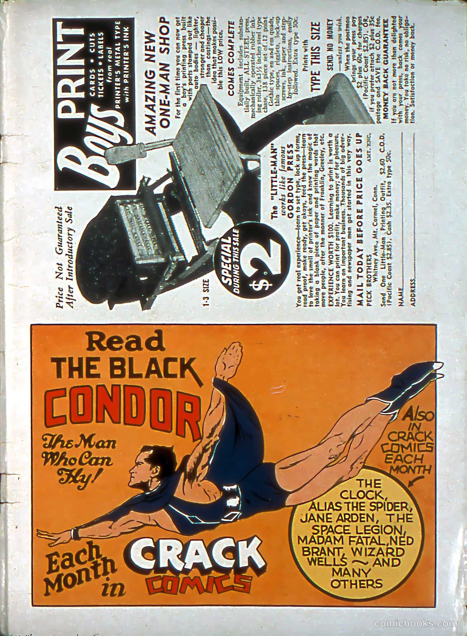 National Comics #4 (1940) — page 67 of 68