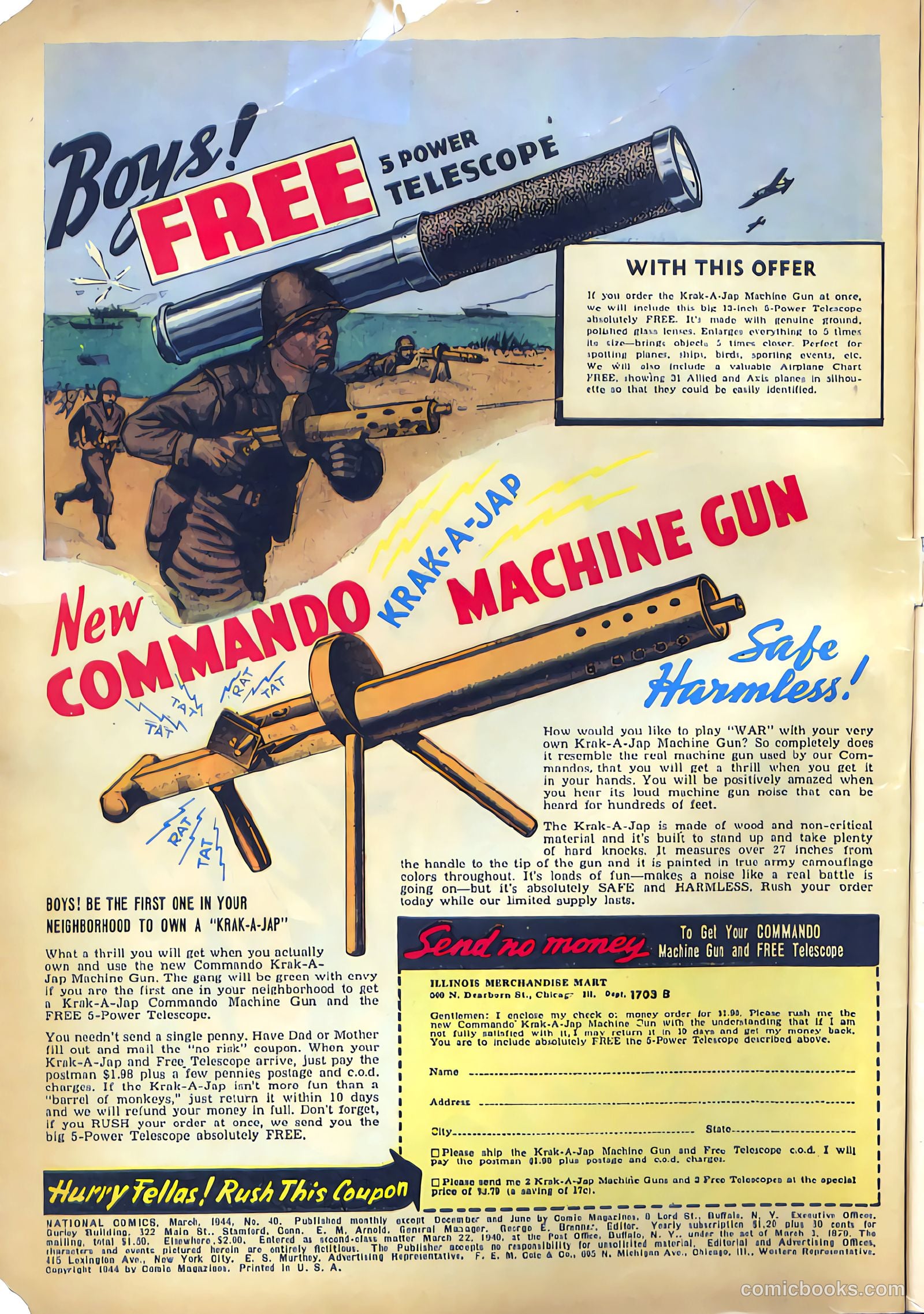 National Comics #40 (1944) — page 2 of 60