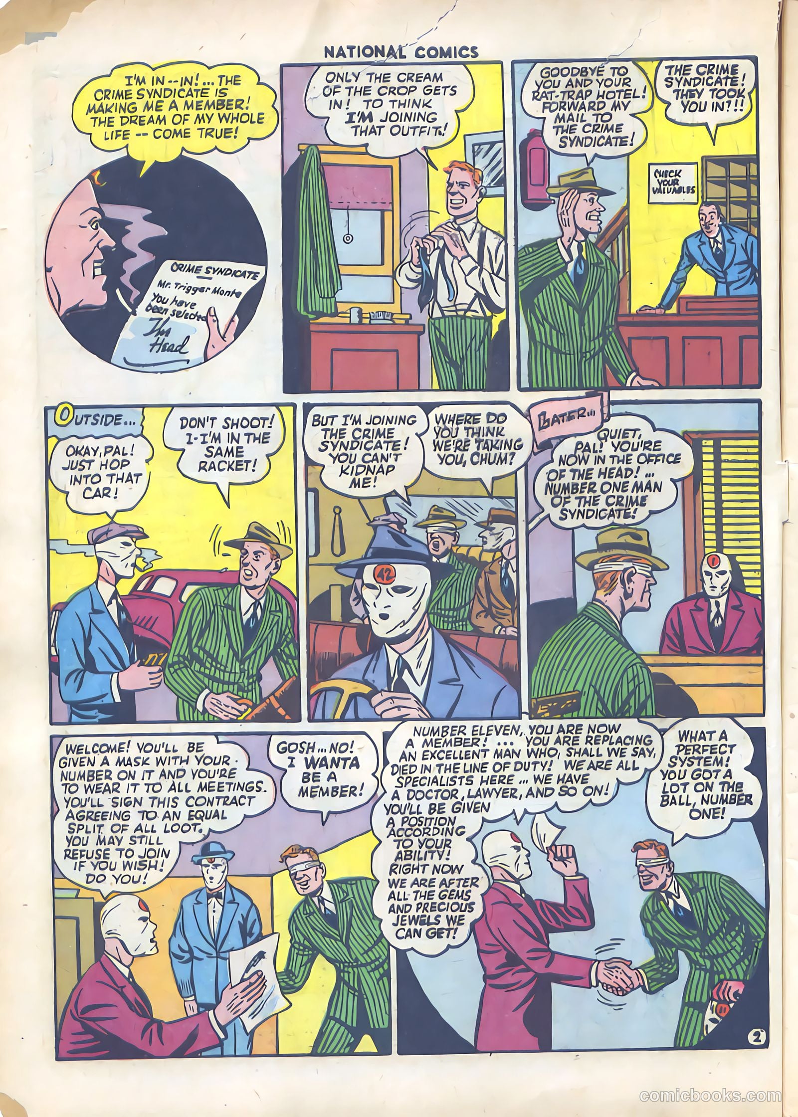 National Comics #40 (1944) — page 6 of 60
