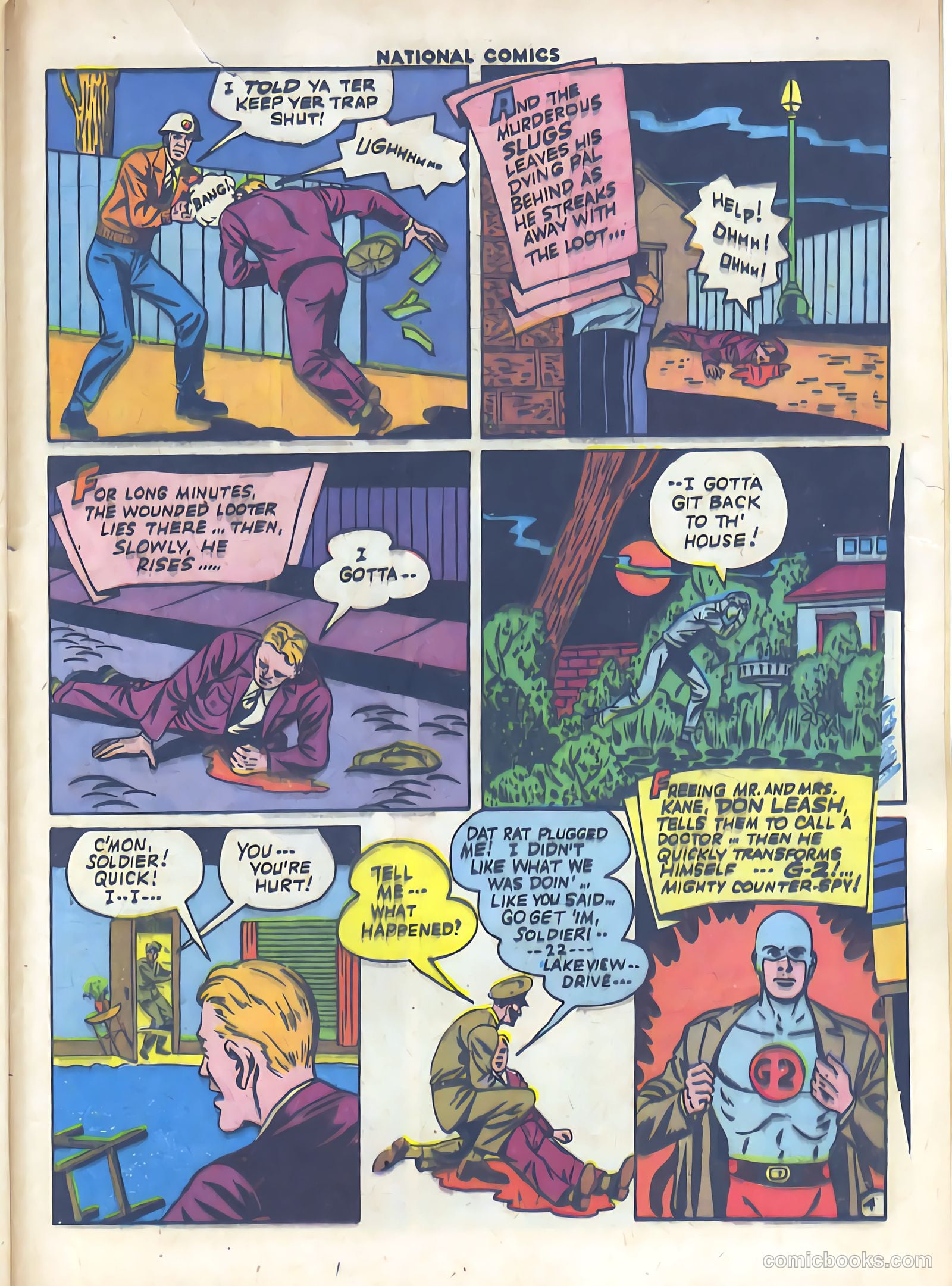 National Comics #40 (1944) — page 57 of 60