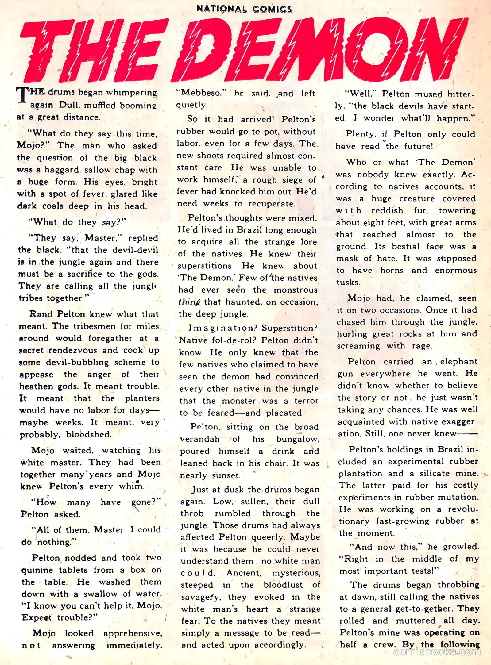 National Comics #42 (1944) — page 42 of 60
