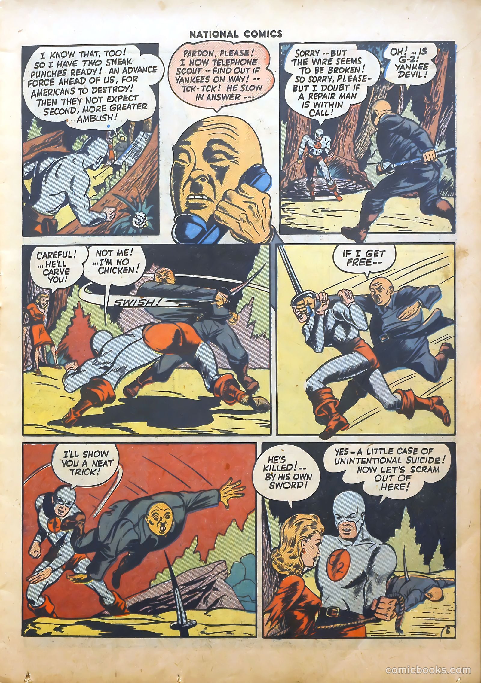 National Comics #43 (1944) — page 20 of 62