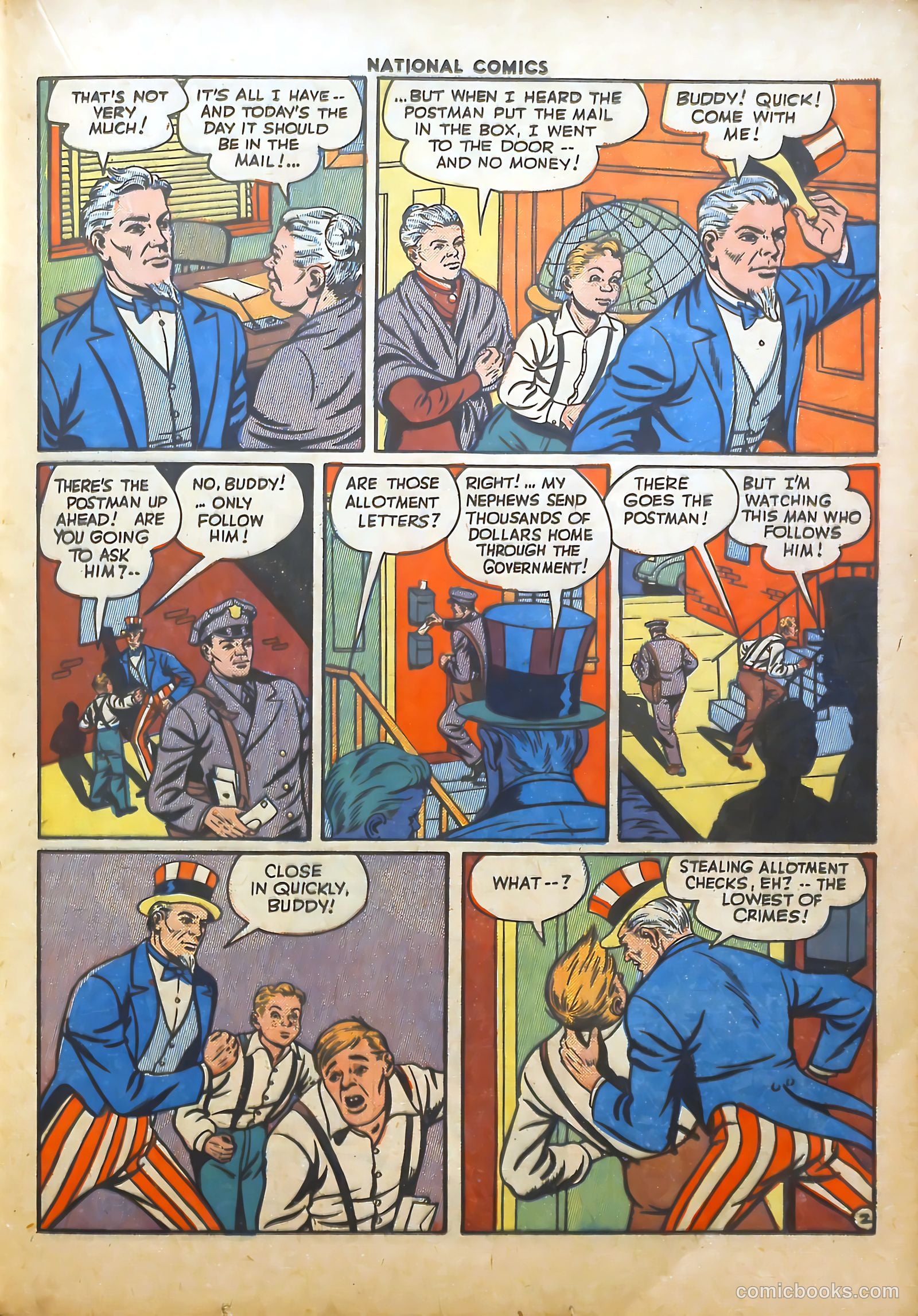 National Comics #43 (1944) — page 32 of 62