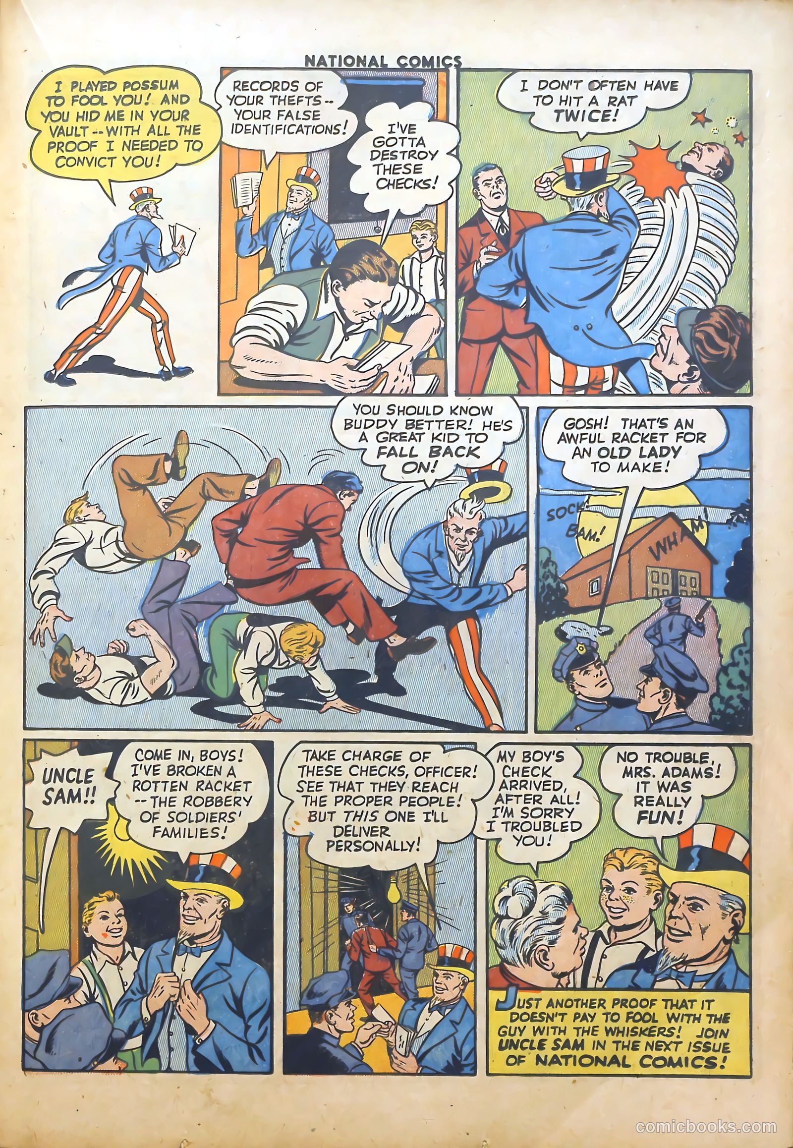 National Comics #43 (1944) — page 36 of 62