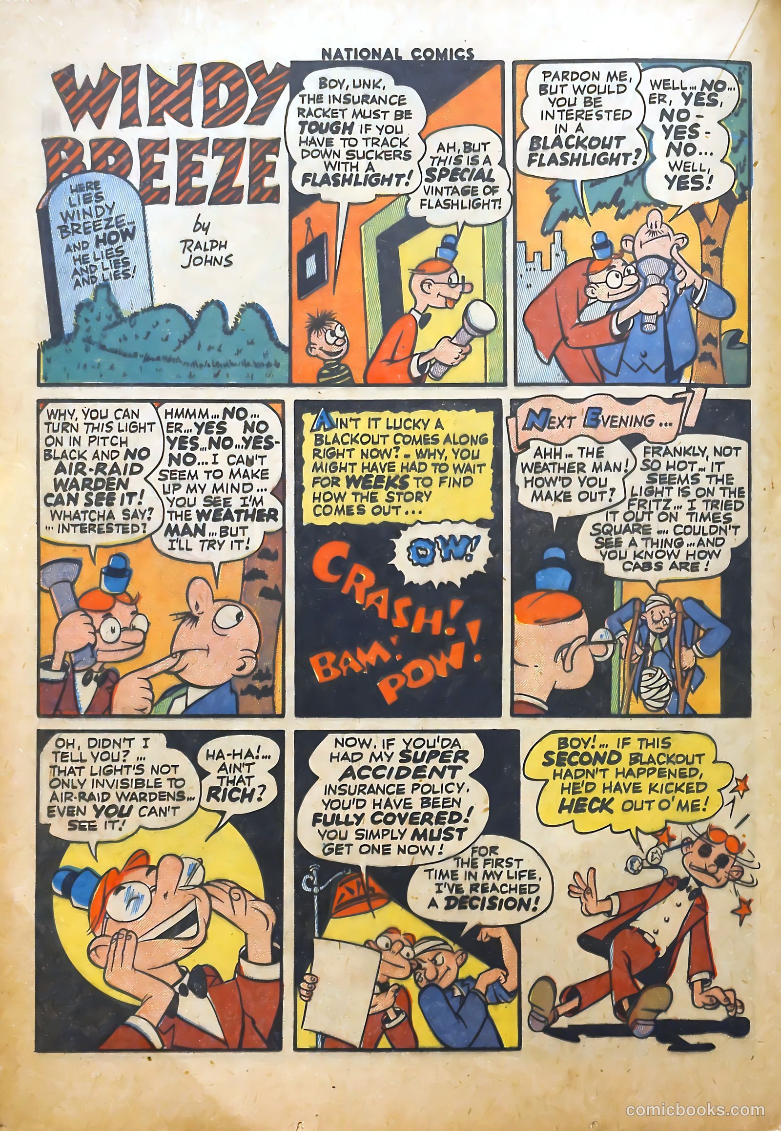 National Comics #43 (1944) — page 37 of 62