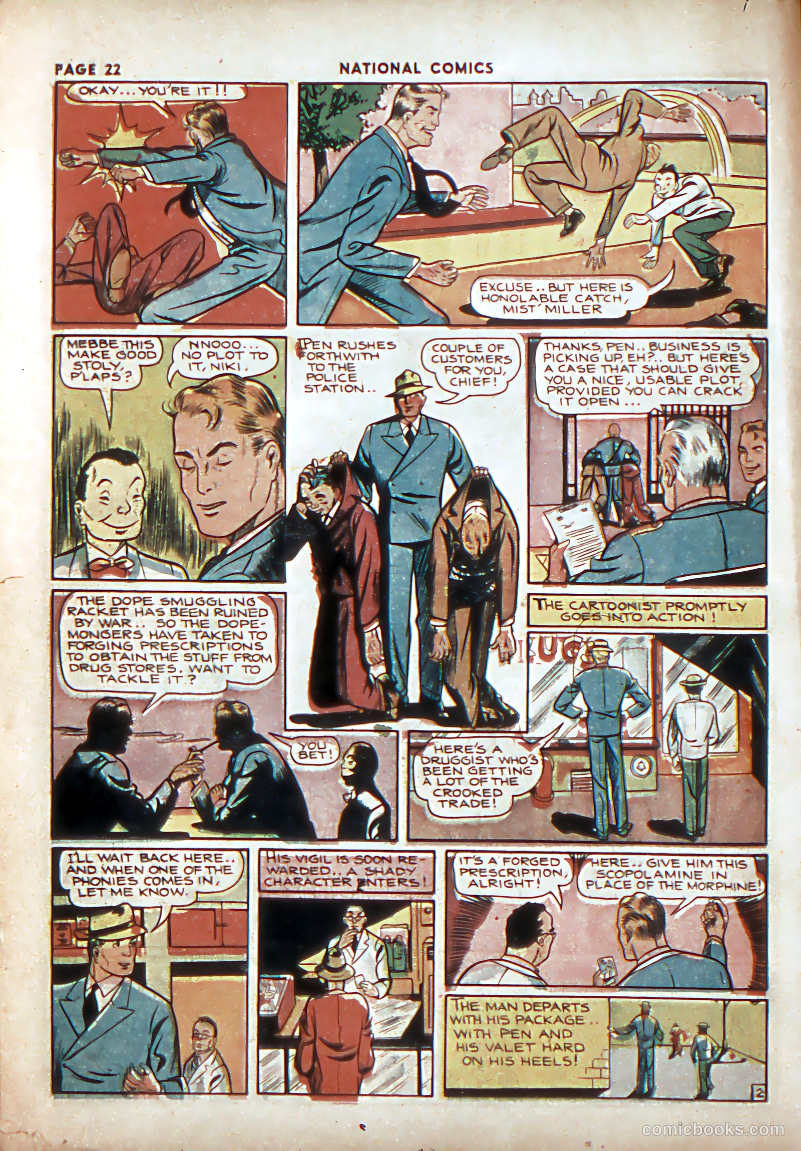 National Comics #5 (1940) — page 25 of 70