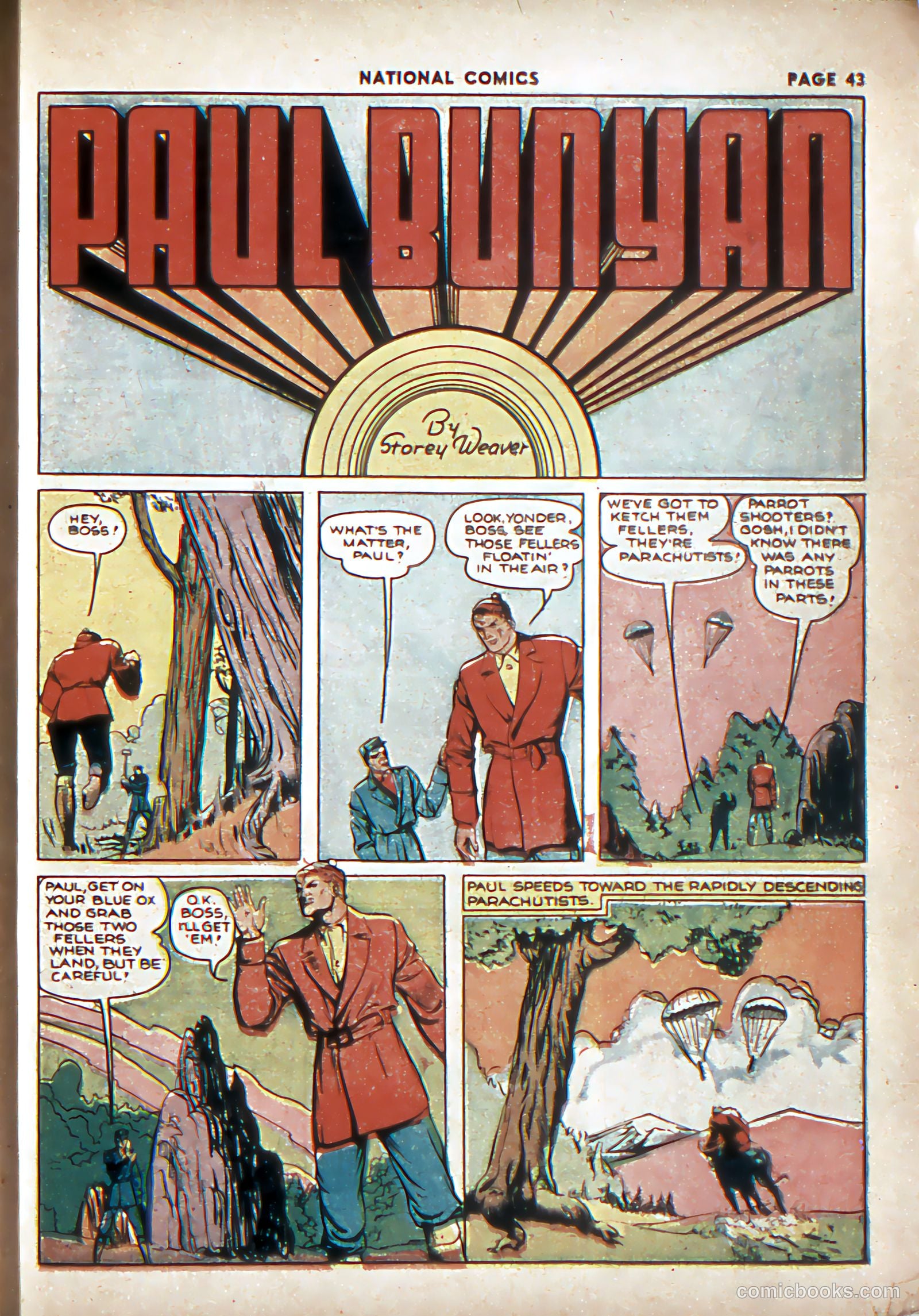 National Comics #5 (1940) — page 46 of 70