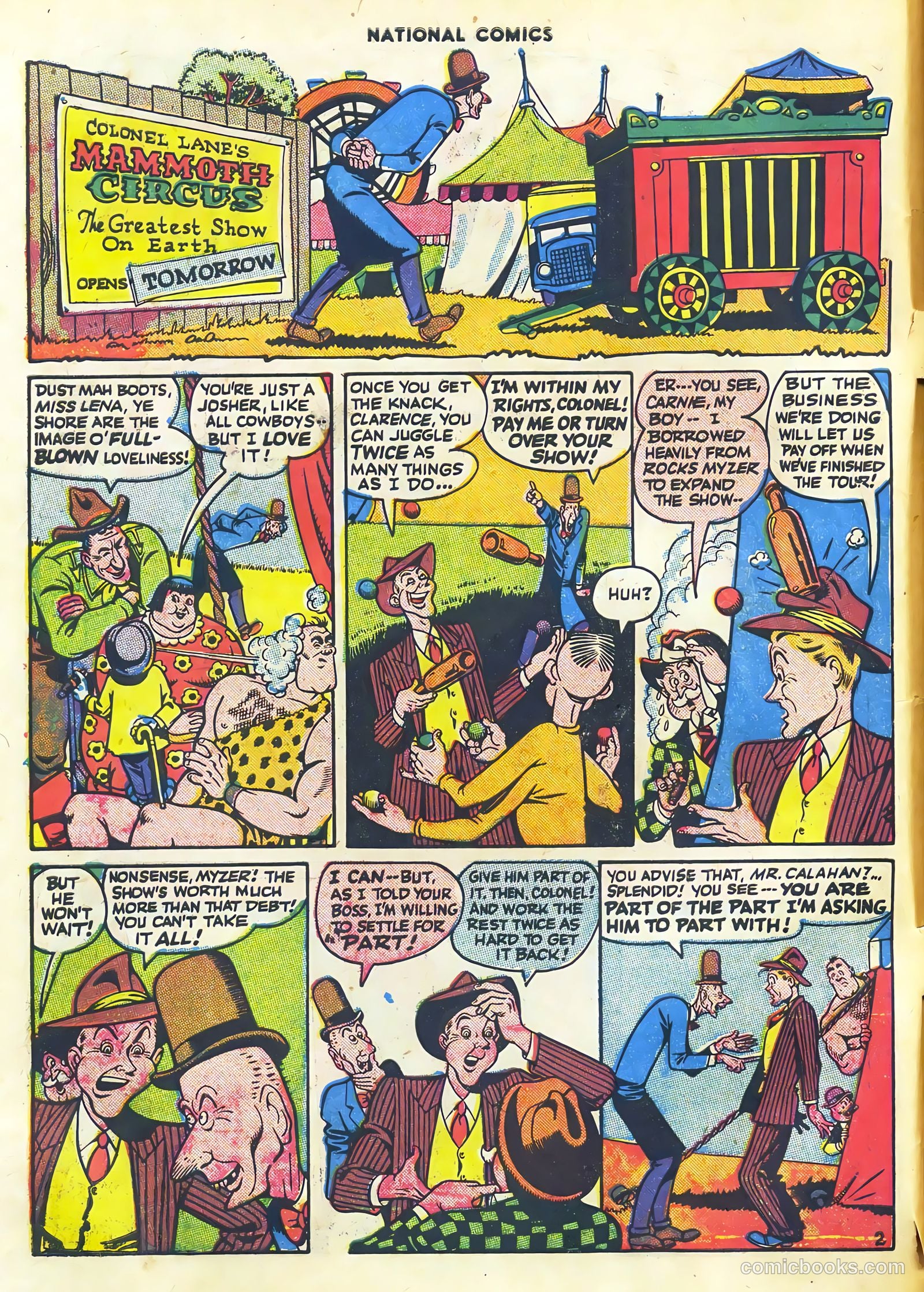 National Comics #50 (1945) — page 4 of 60