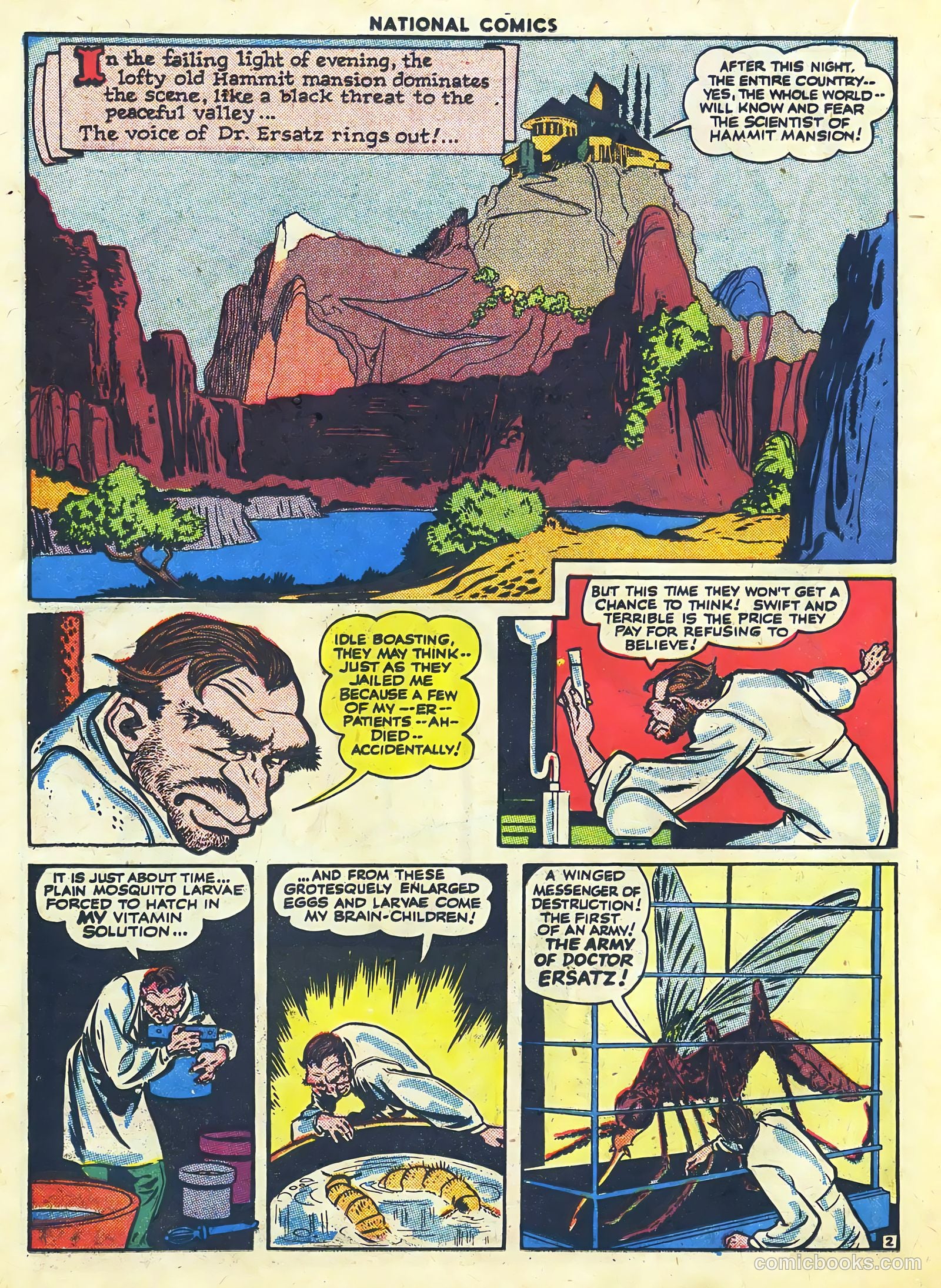 National Comics #50 (1945) — page 32 of 60