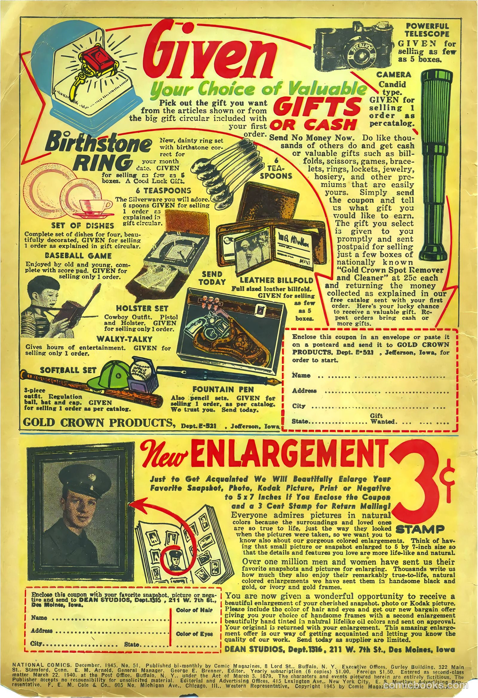 National Comics #51 (1945) — page 2 of 60