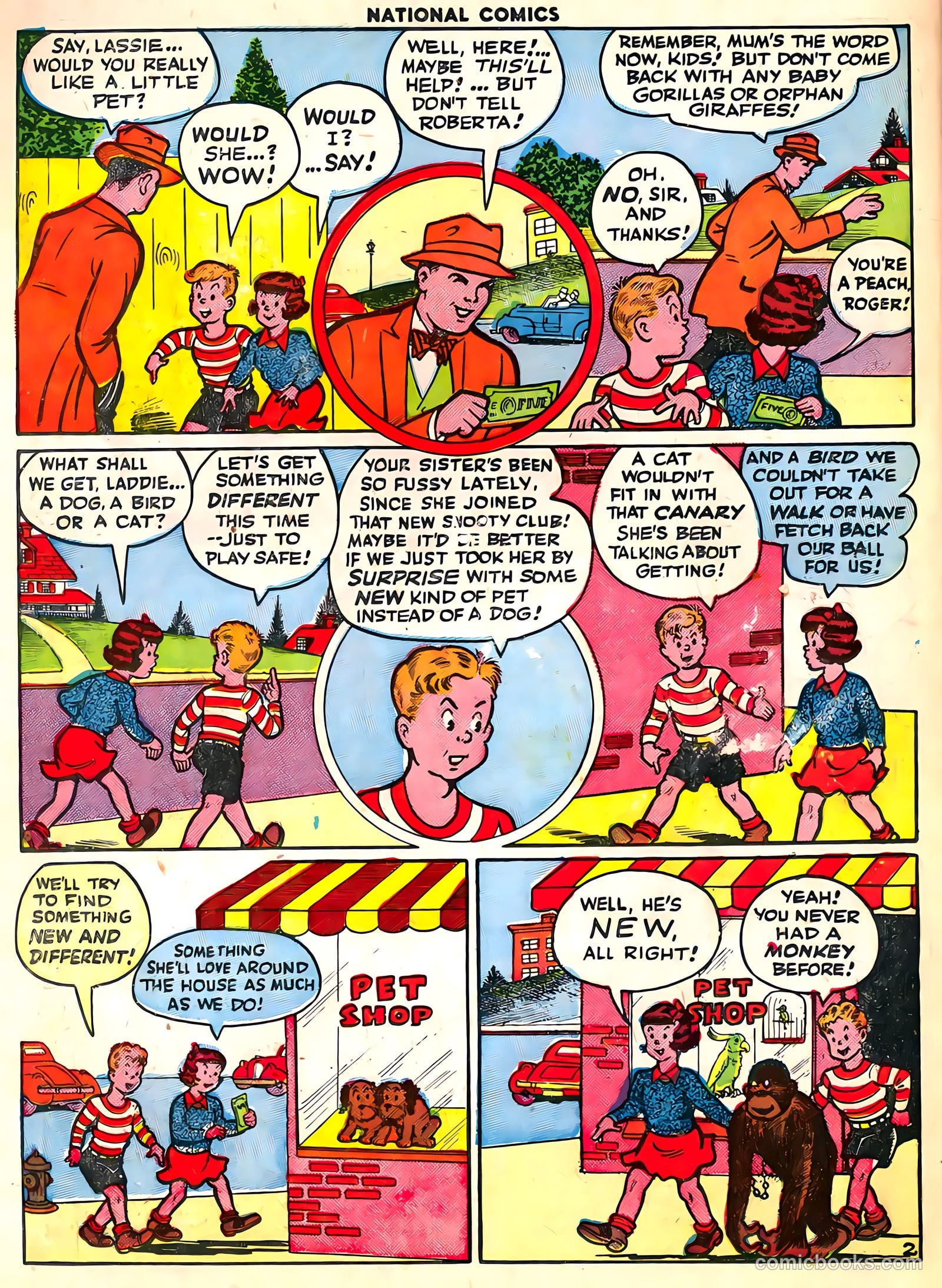 National Comics #52 (1946) — page 38 of 60