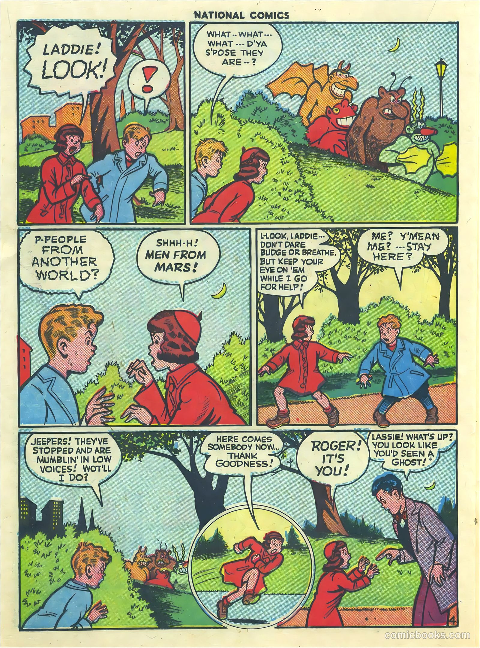 National Comics #53 (1946) — page 34 of 60