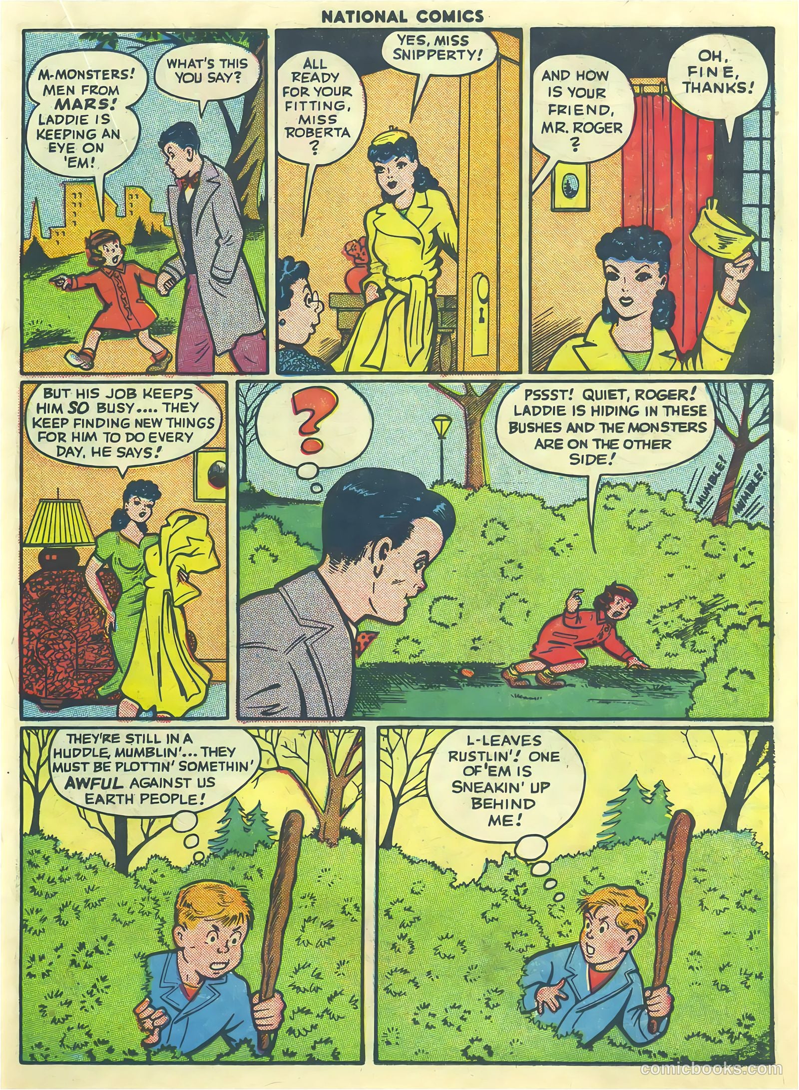 National Comics #53 (1946) — page 35 of 60