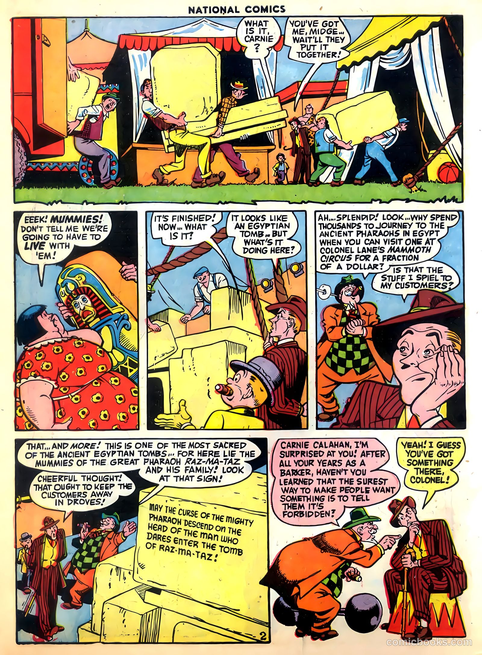 National Comics #54 (1946) — page 4 of 60