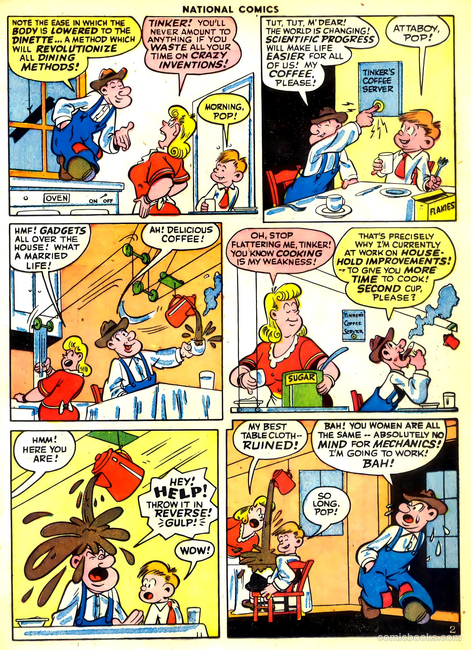 National Comics #54 (1946) — page 31 of 60