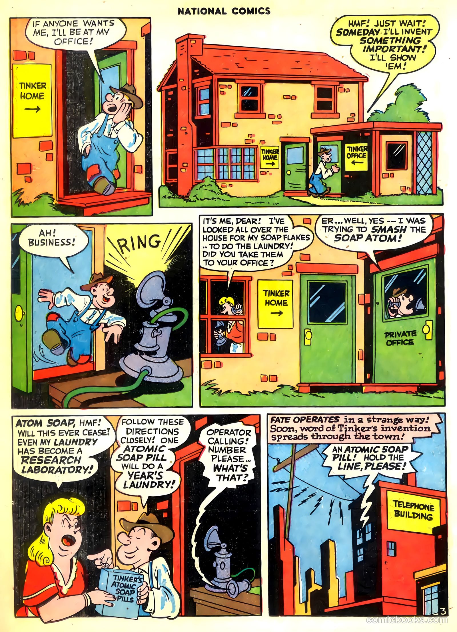 National Comics #54 (1946) — page 32 of 60