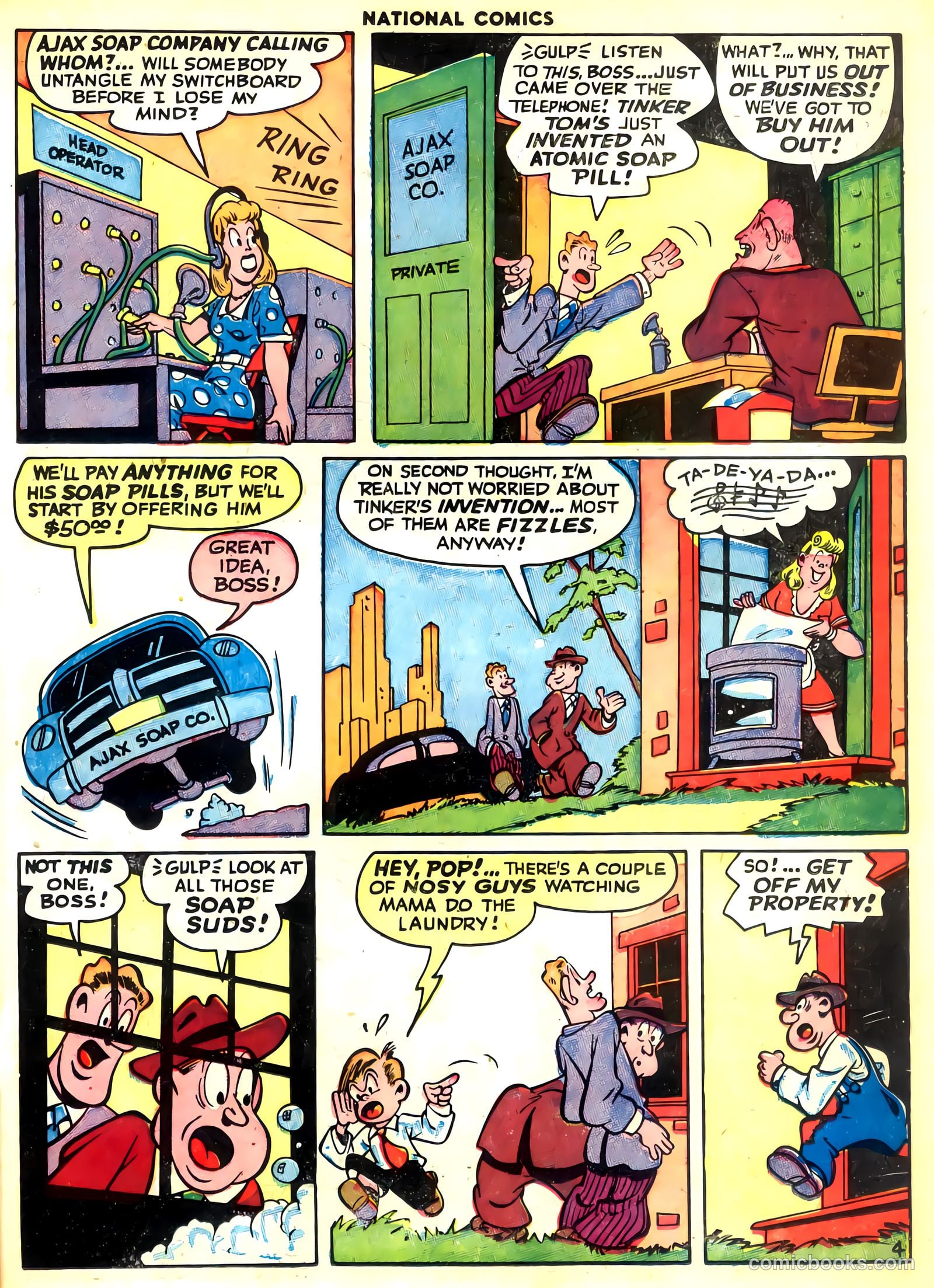 National Comics #54 (1946) — page 33 of 60