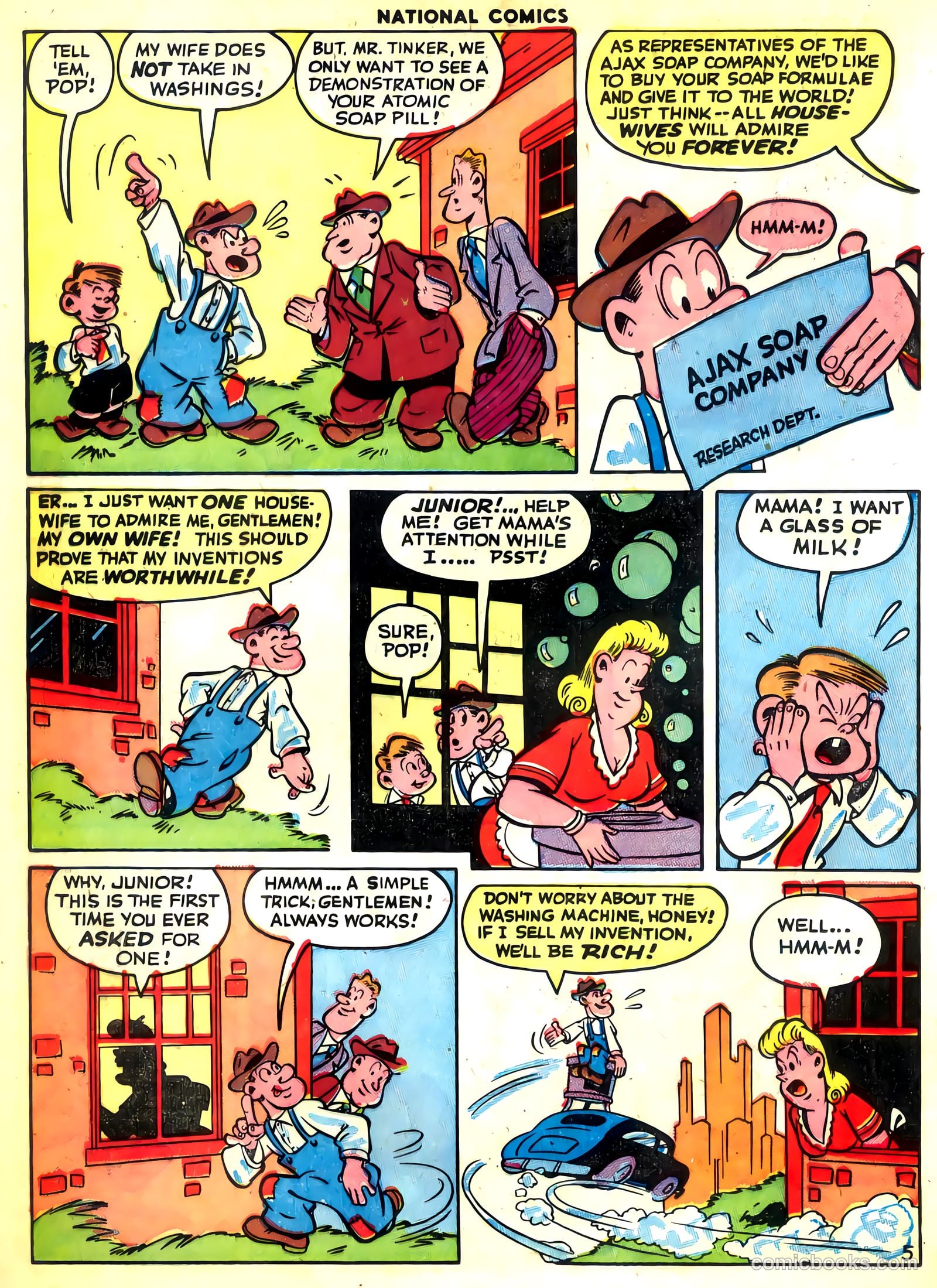 National Comics #54 (1946) — page 34 of 60