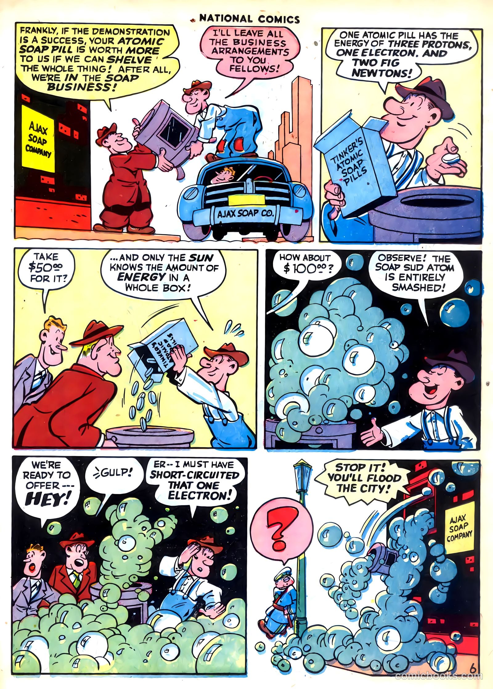 National Comics #54 (1946) — page 35 of 60