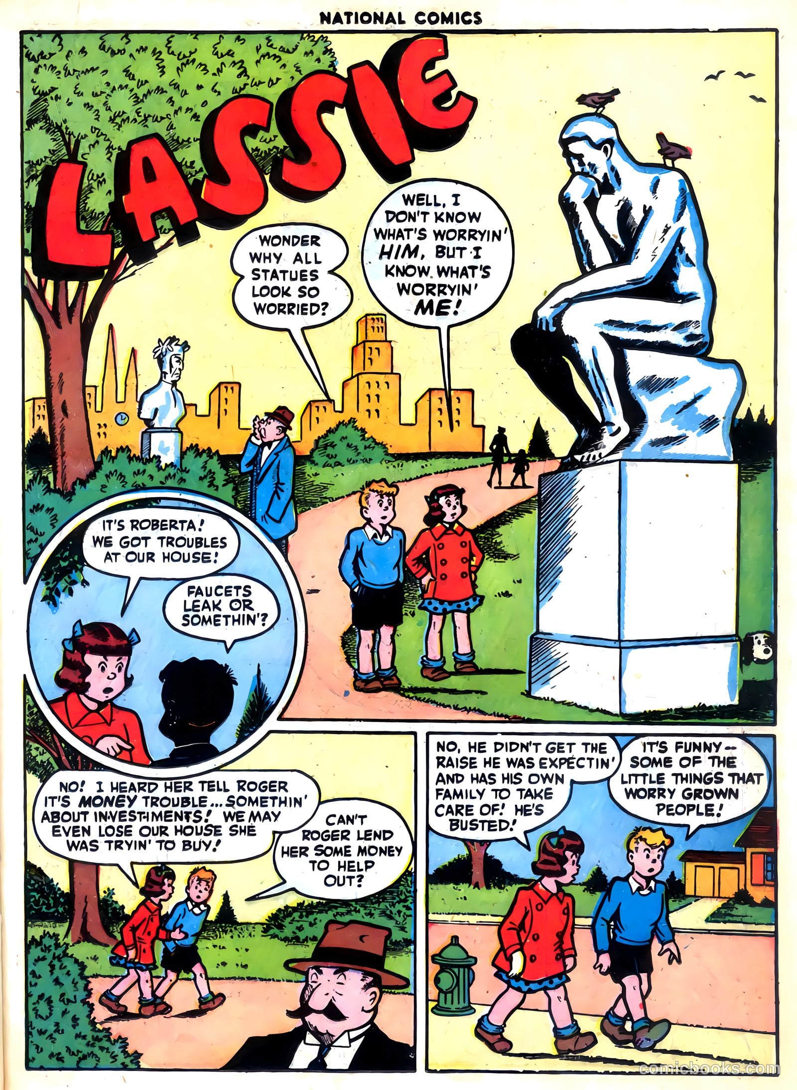 National Comics #54 (1946) — page 37 of 60