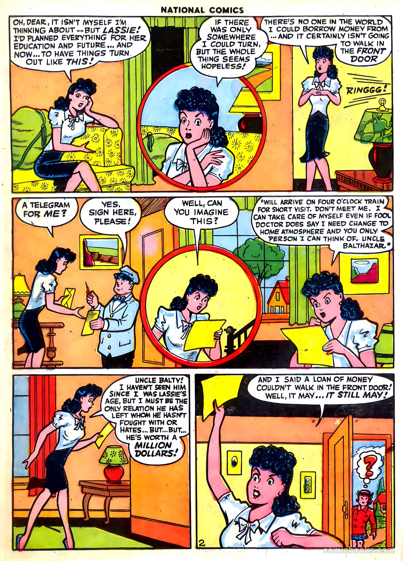 National Comics #54 (1946) — page 38 of 60