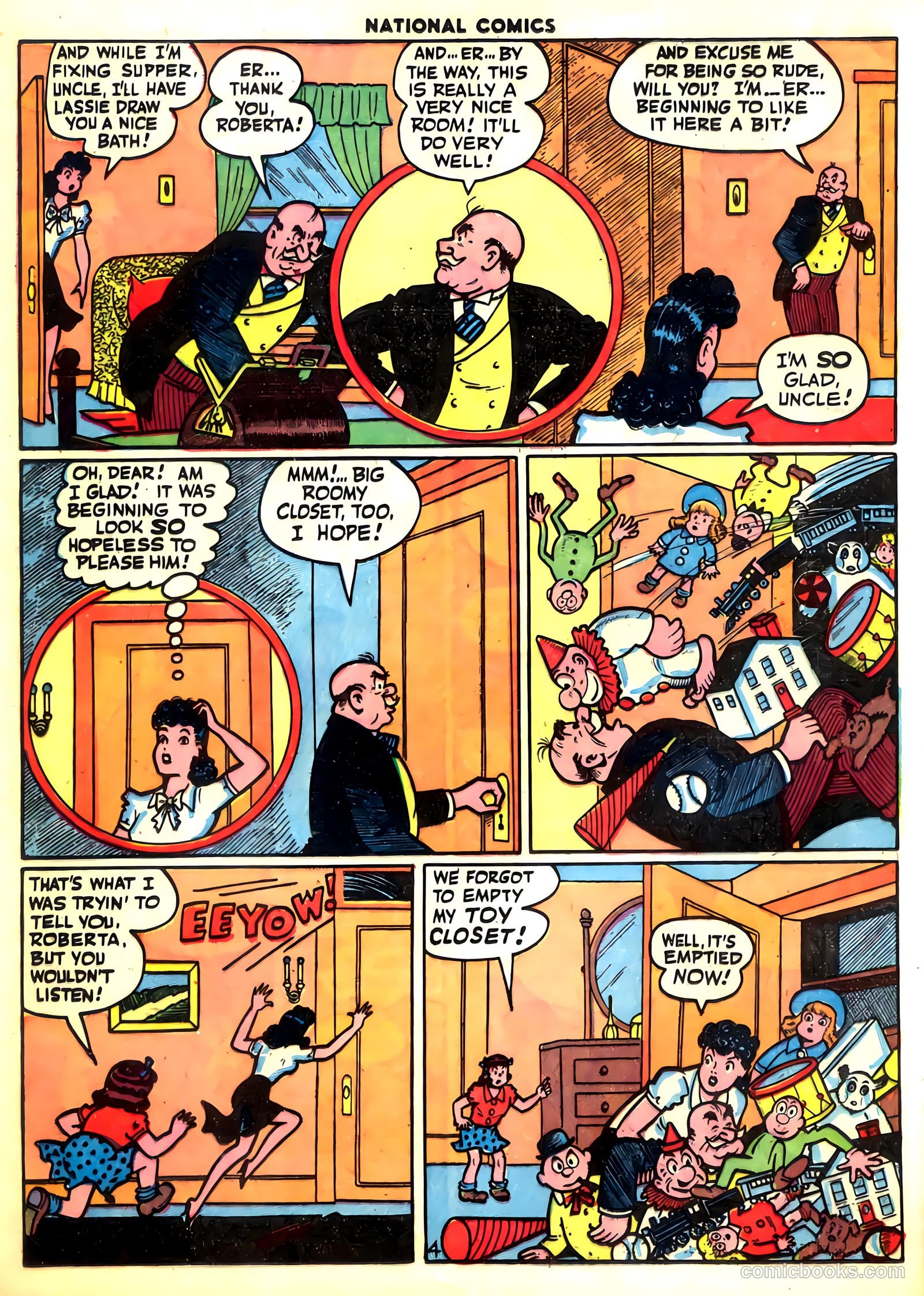 National Comics #54 (1946) — page 40 of 60