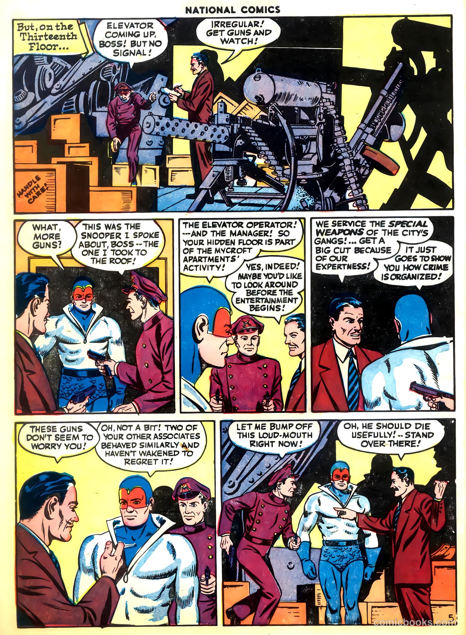 National Comics #54 (1946) — page 56 of 60