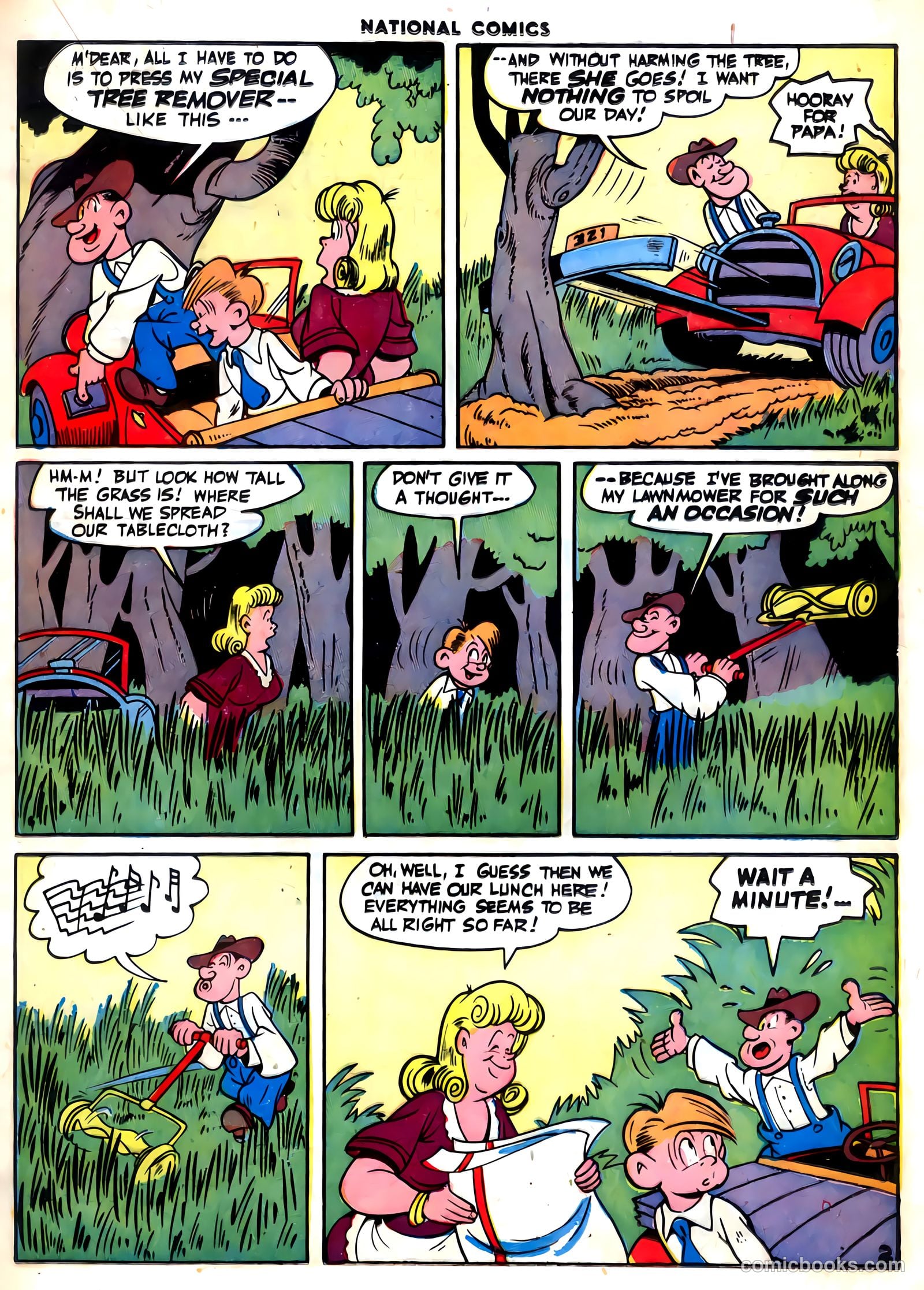 National Comics #55 (1946) — page 31 of 60
