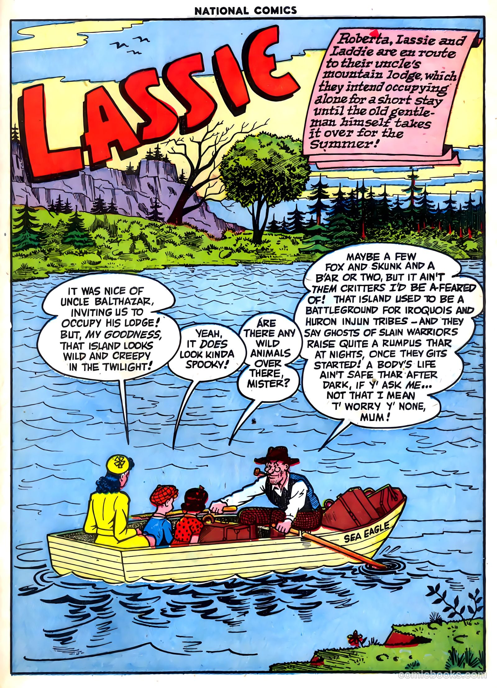 National Comics #55 (1946) — page 37 of 60