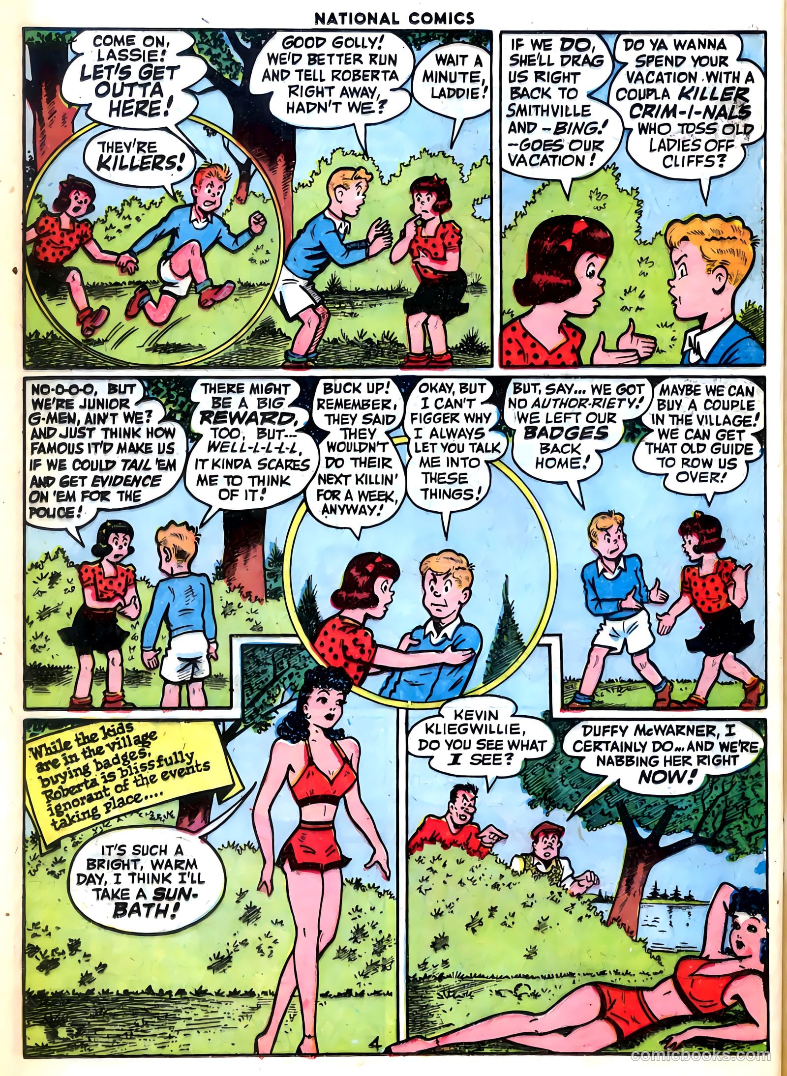 National Comics #55 (1946) — page 40 of 60