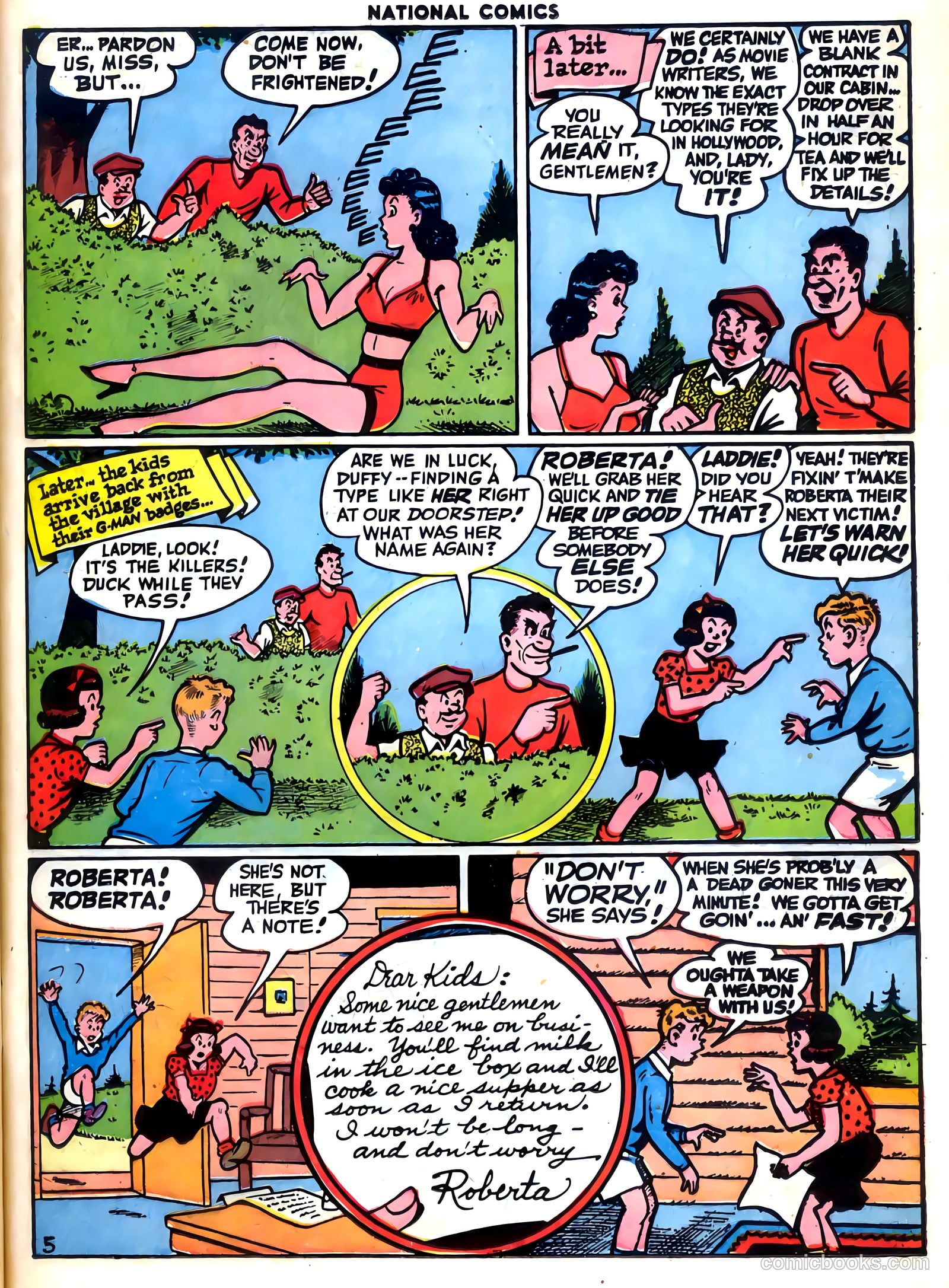 National Comics #55 (1946) — page 41 of 60