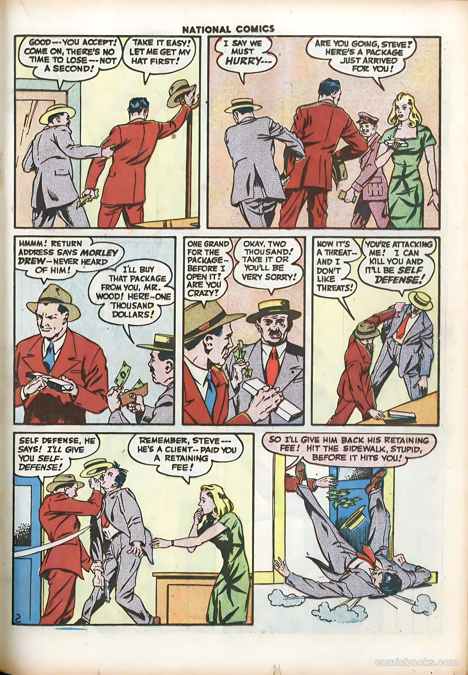 National Comics #56 (1946) — page 31 of 60
