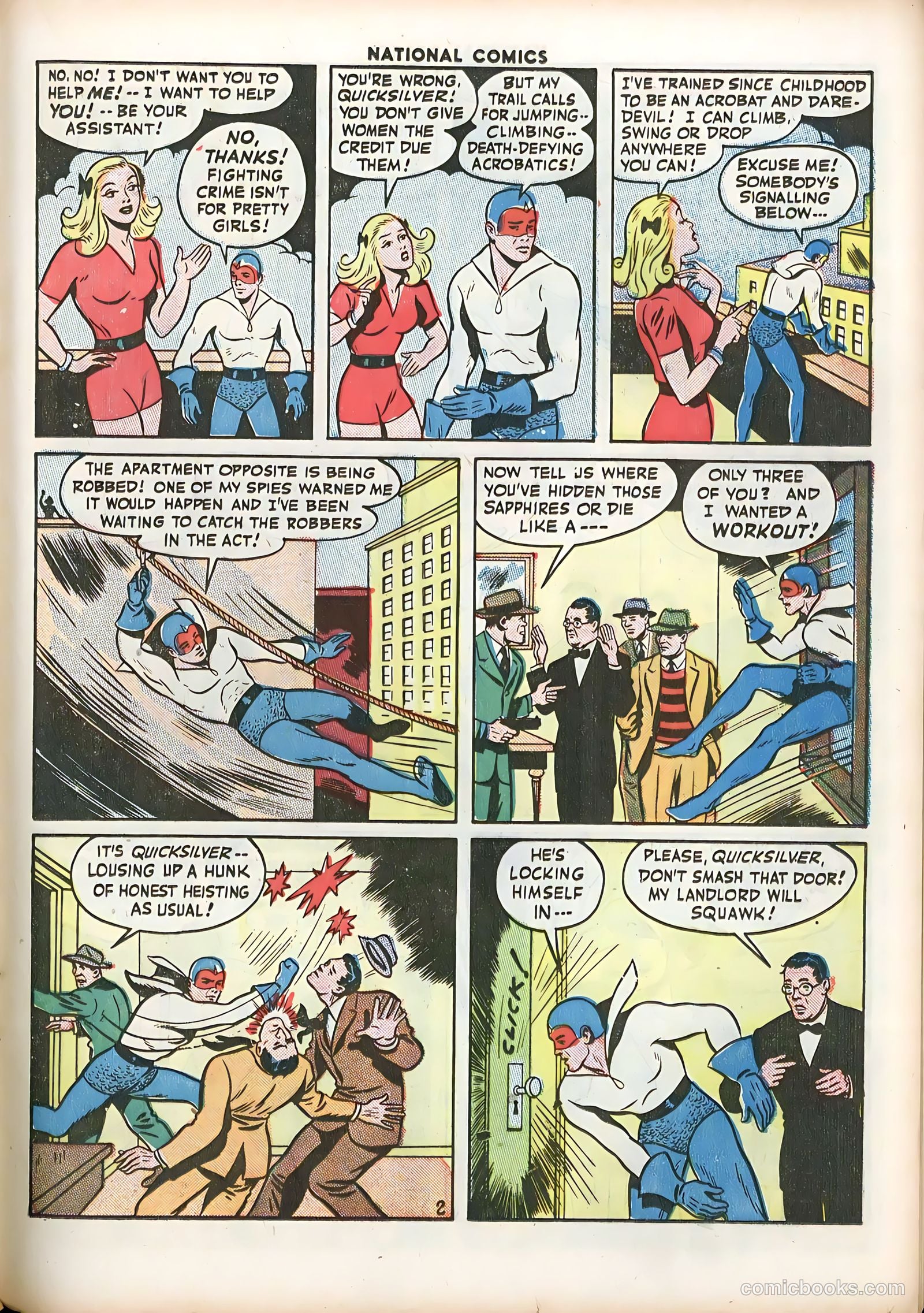 National Comics #56 (1946) — page 37 of 60