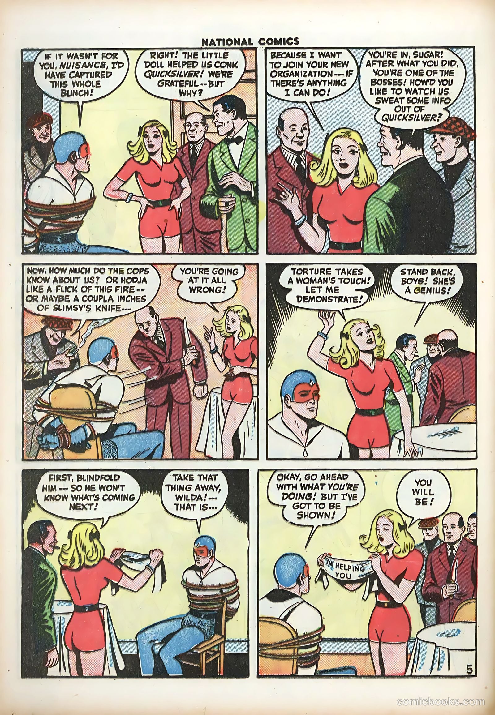 National Comics #56 (1946) — page 40 of 60