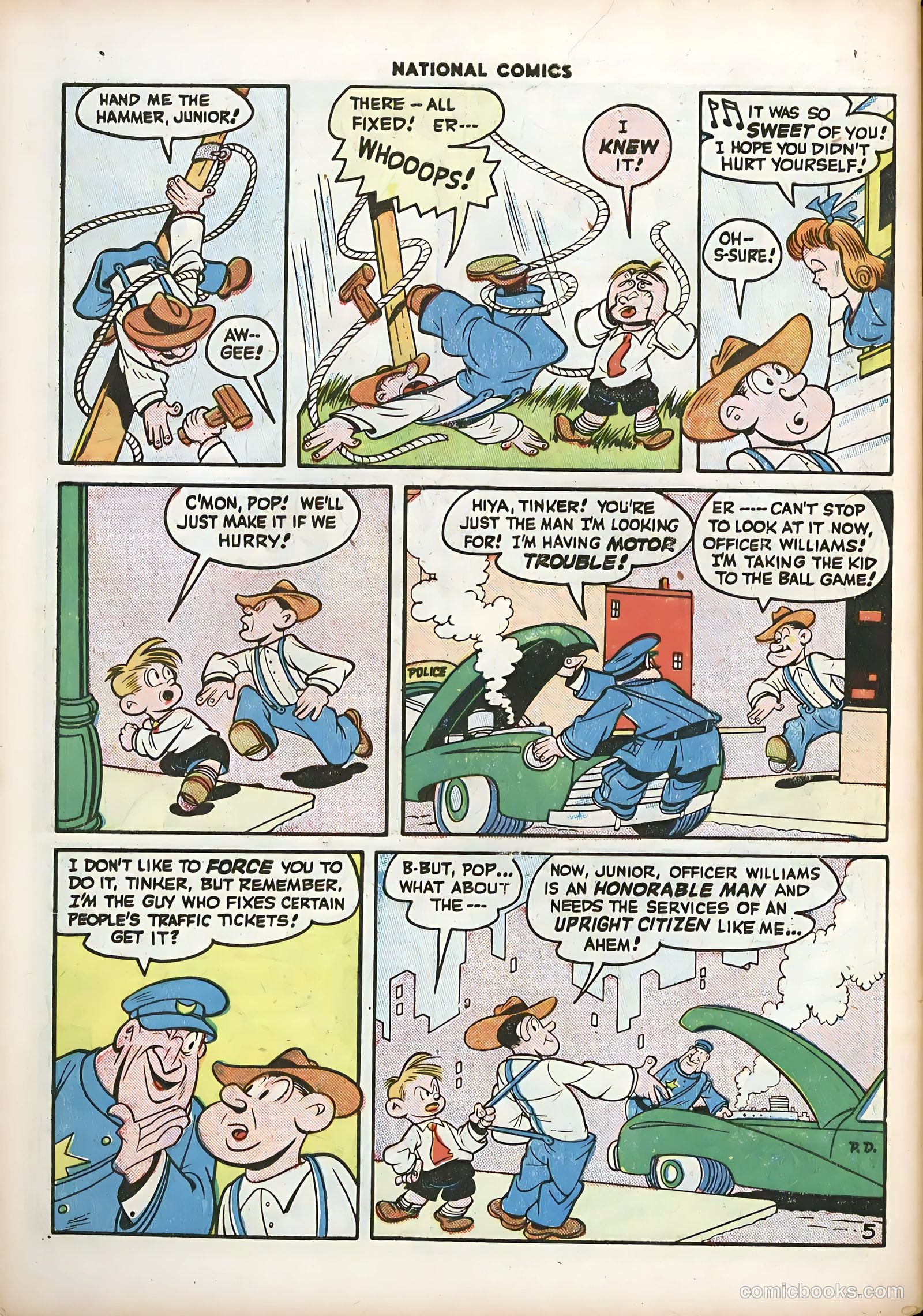 National Comics #56 (1946) — page 56 of 60