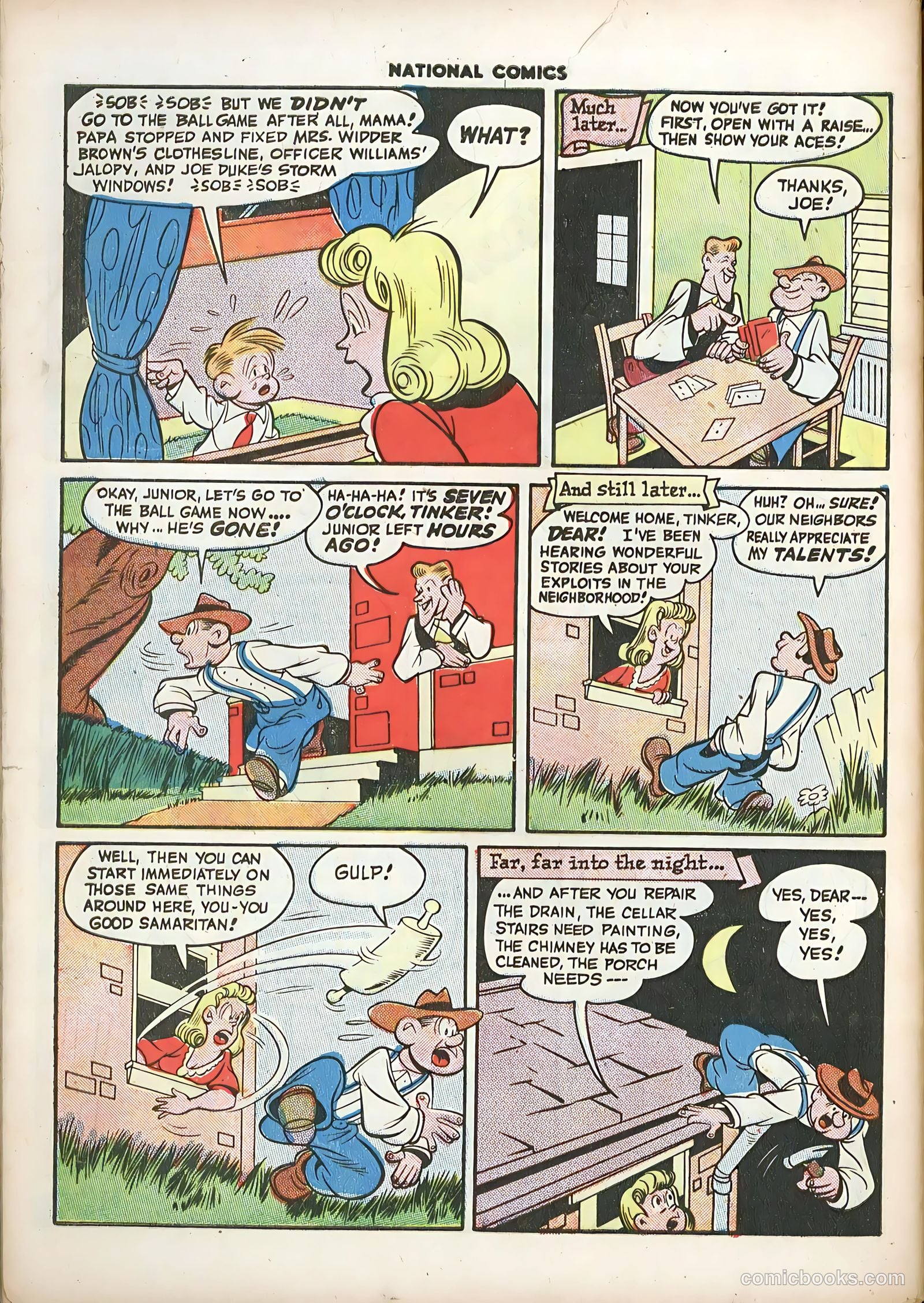 National Comics #56 (1946) — page 58 of 60