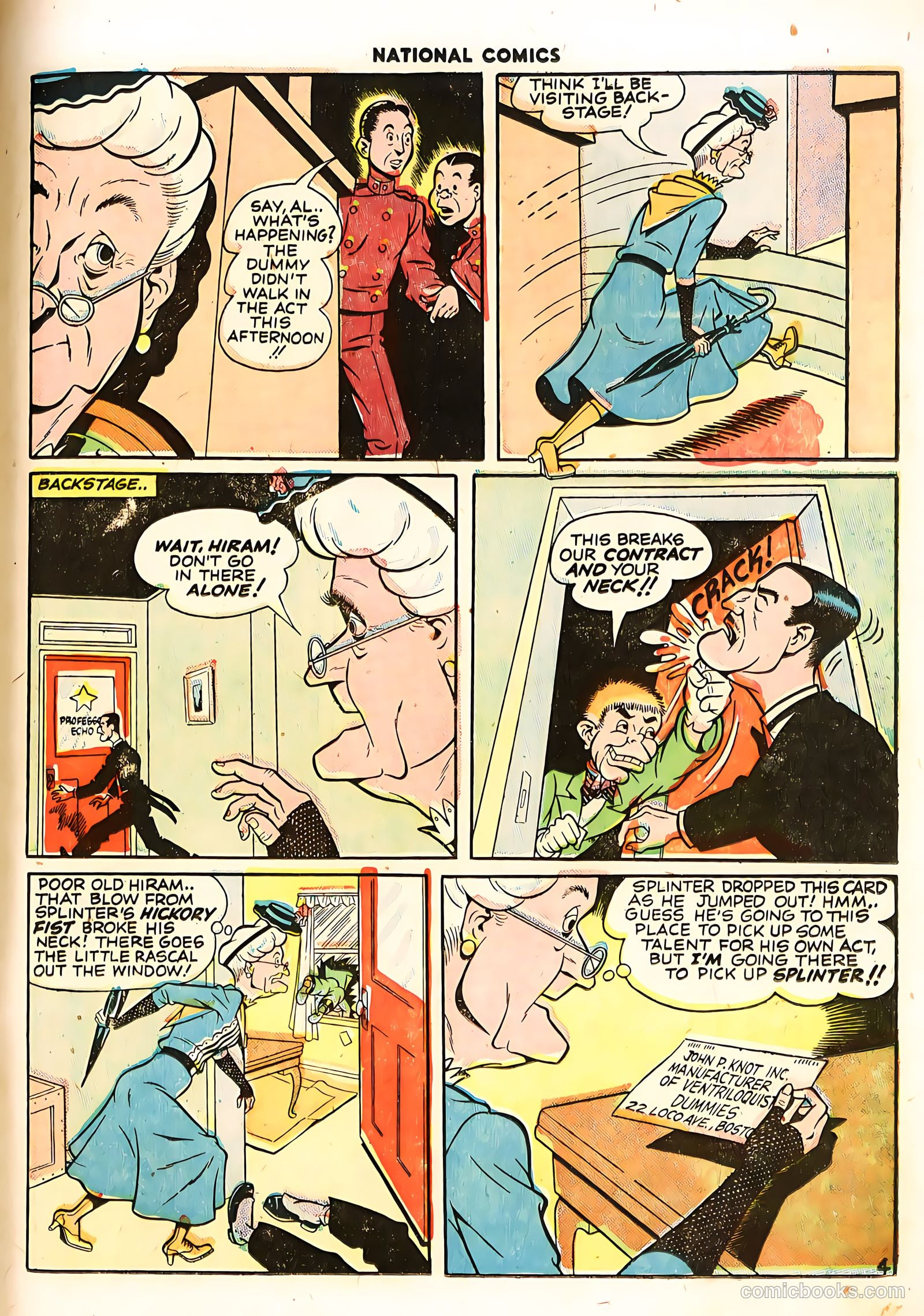National Comics #57 (1946) — page 33 of 62