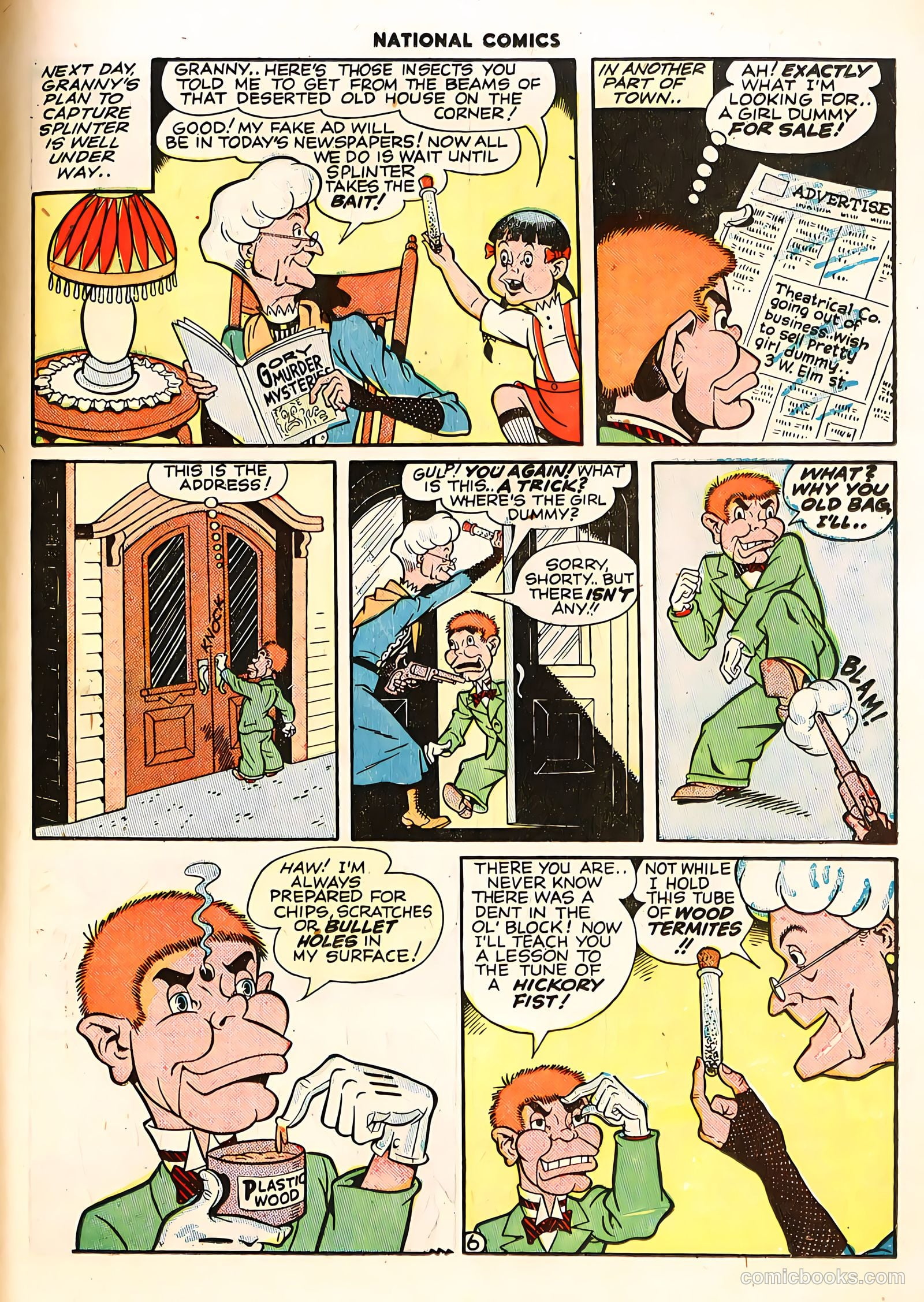 National Comics #57 (1946) — page 35 of 62