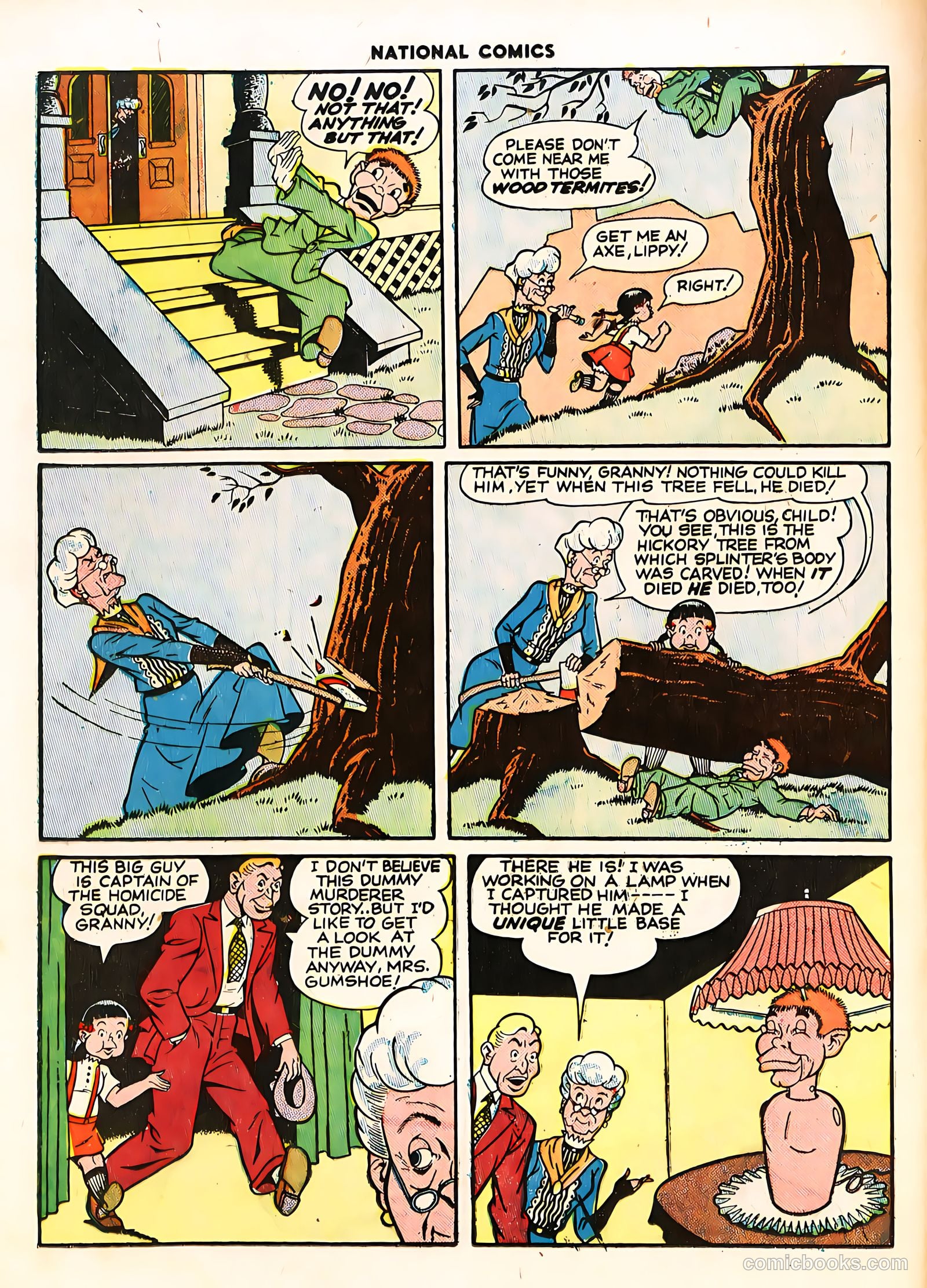 National Comics #57 (1946) — page 36 of 62