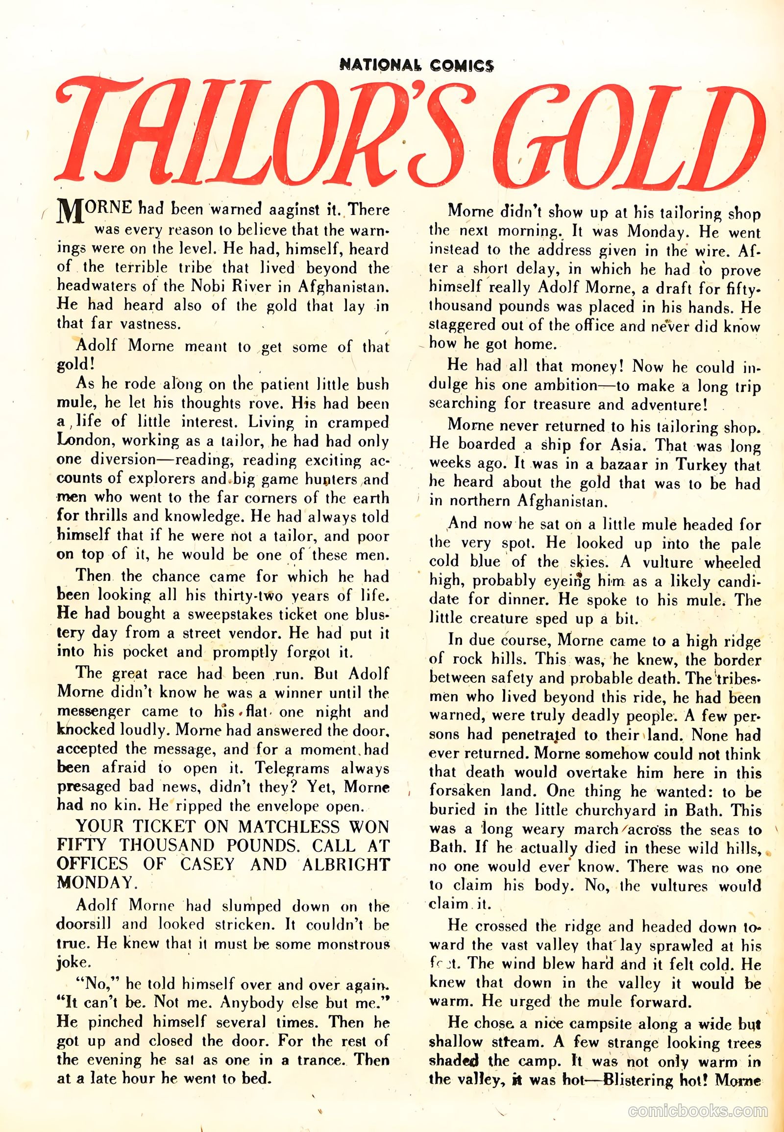 National Comics #57 (1946) — page 44 of 62