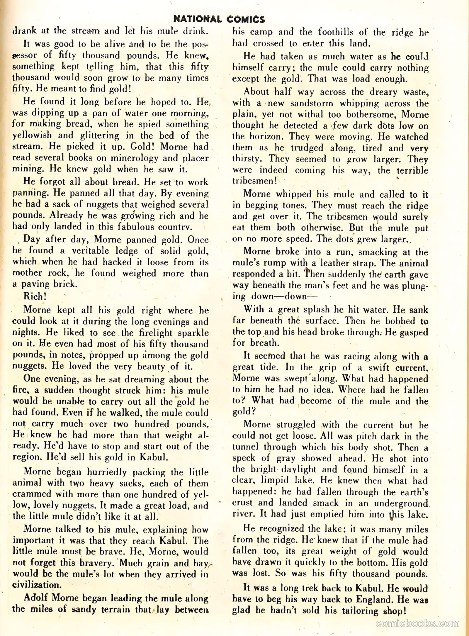 National Comics #57 (1946) — page 45 of 62