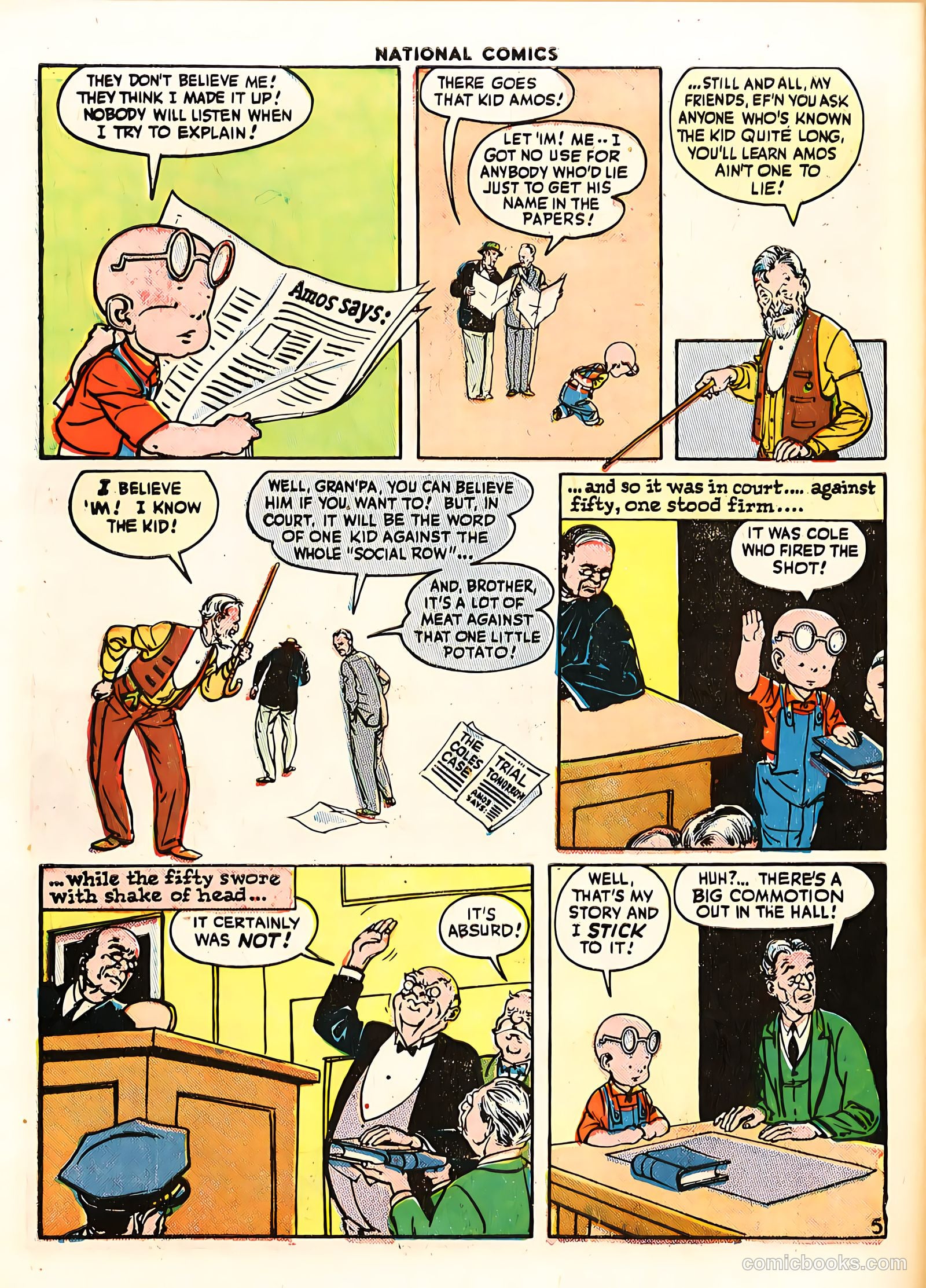 National Comics #57 (1946) — page 50 of 62